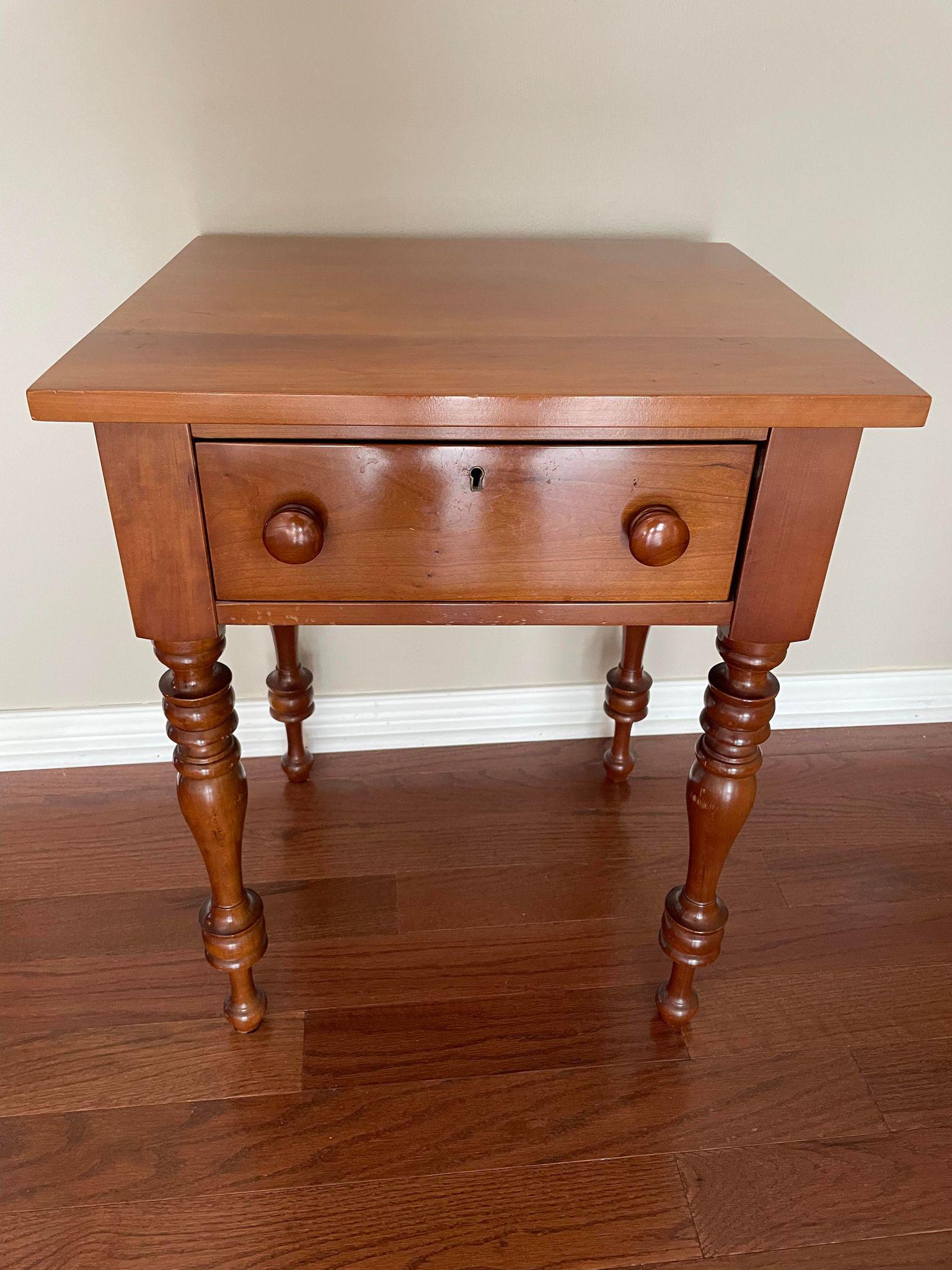 Cherry One Drawer Stand - Matches 191: Cherry One Drawer Stand - Matches 191