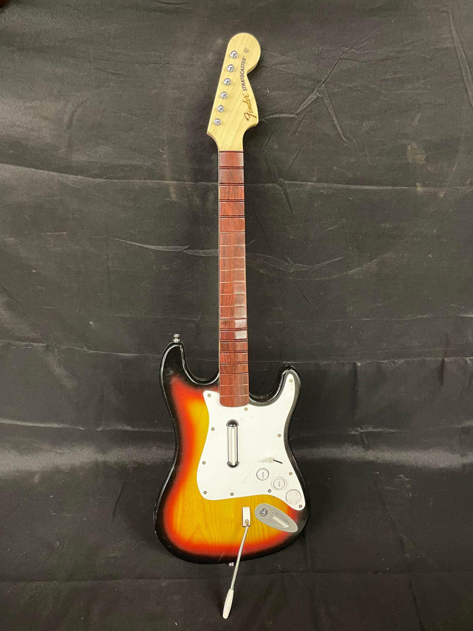 Rock Band Fender Stratocaster Guitar: Rock Band Fender Stratocaster Guitar