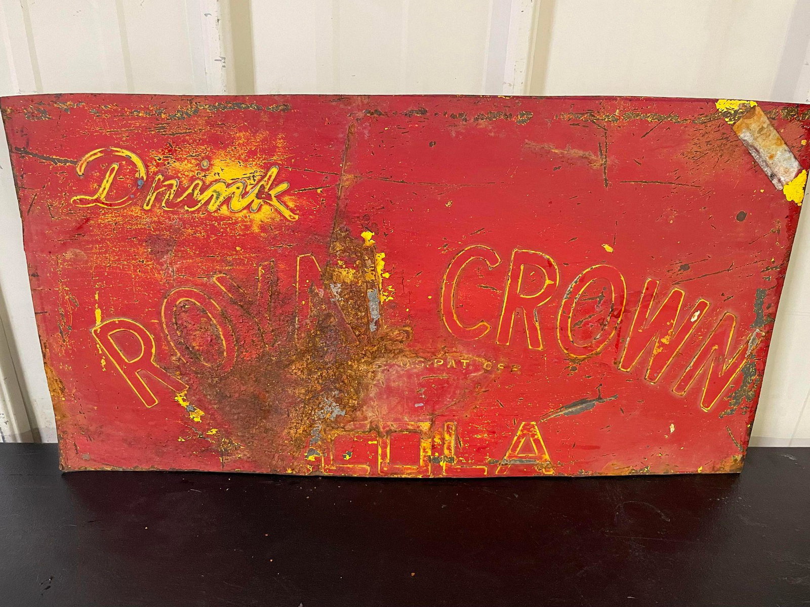 Vintage Drink Royal Crown Cola Sign (1 of 2)