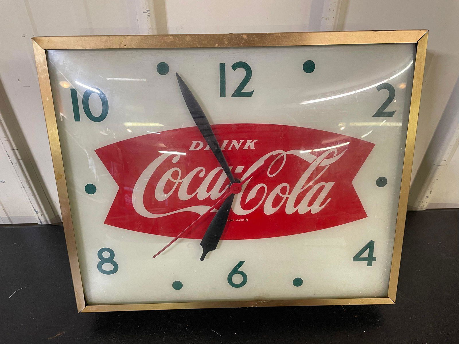 Drink Coca-Cola Lighted Wall Clock (1 of 2)