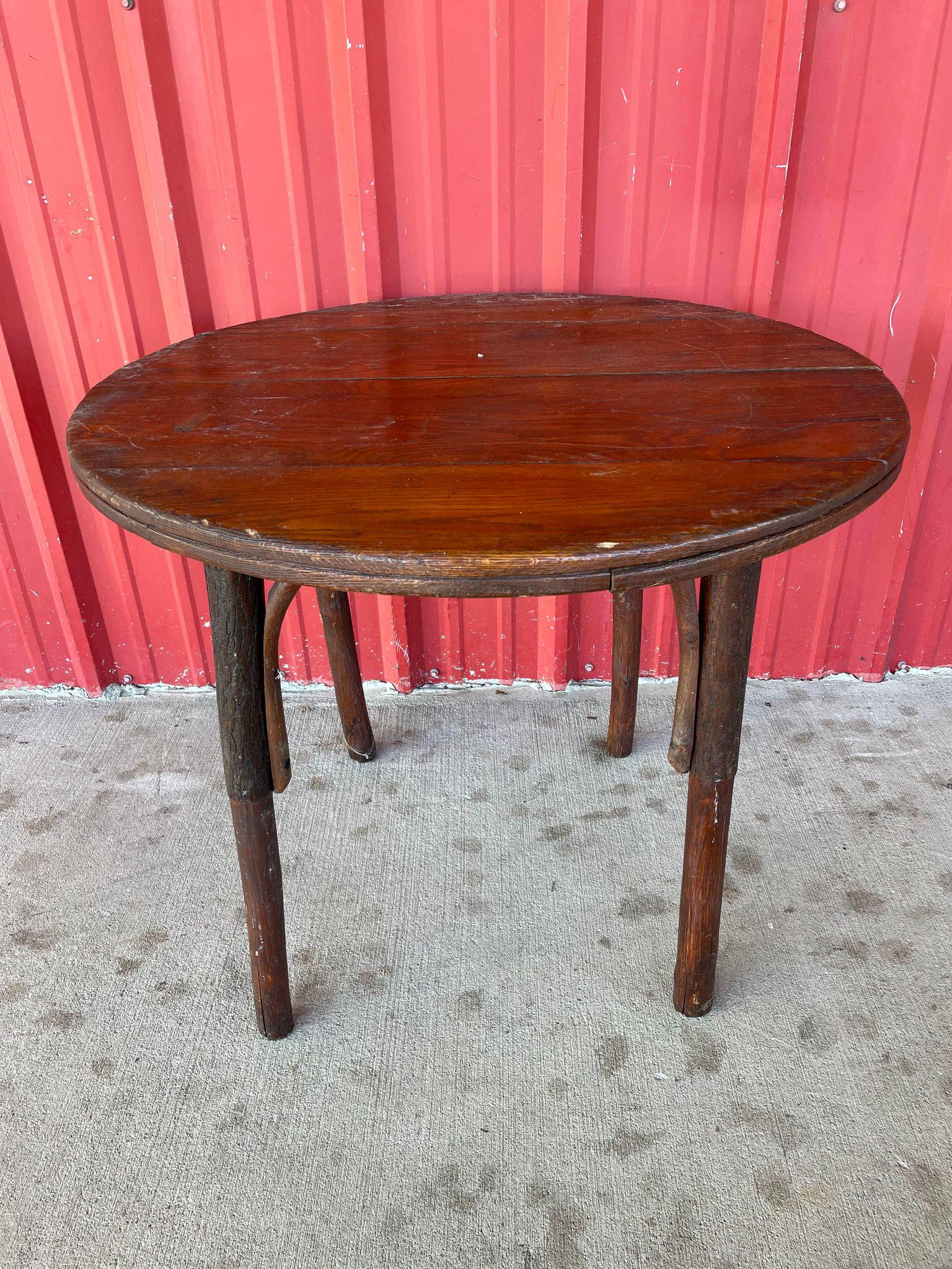 Primitive Style End Table (1 of 3)