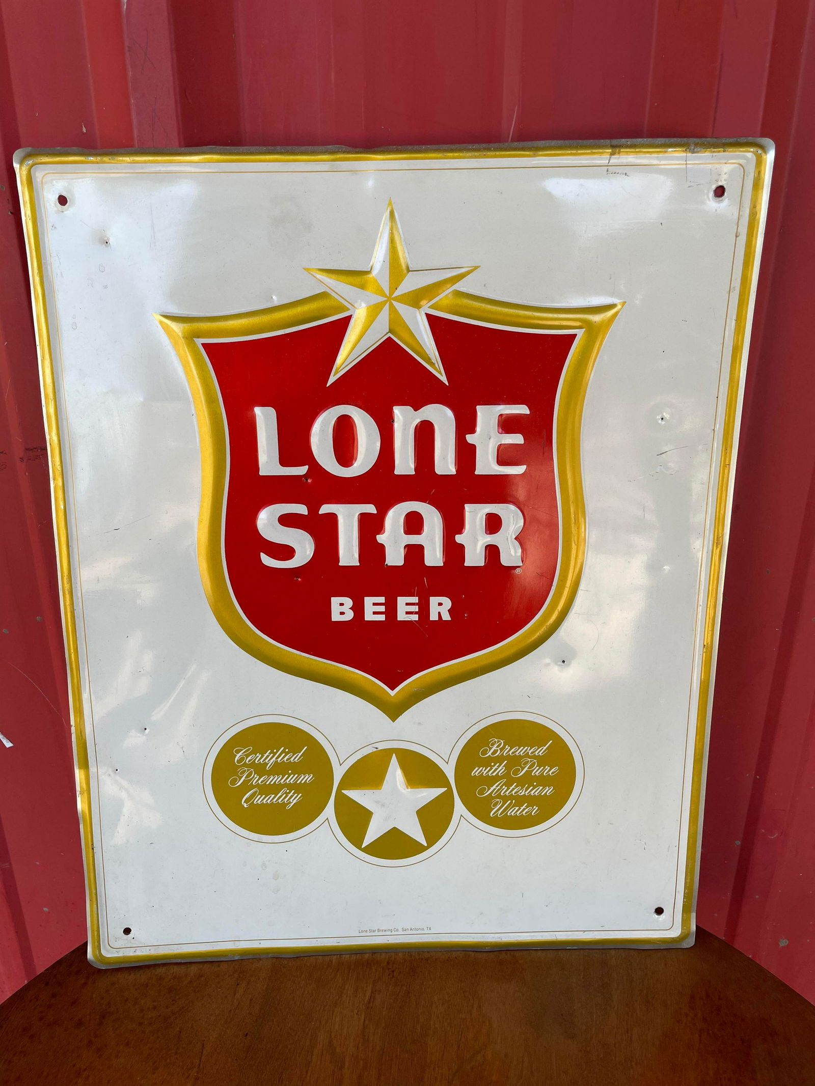 Lone Star Beer Sign (1 of 1)