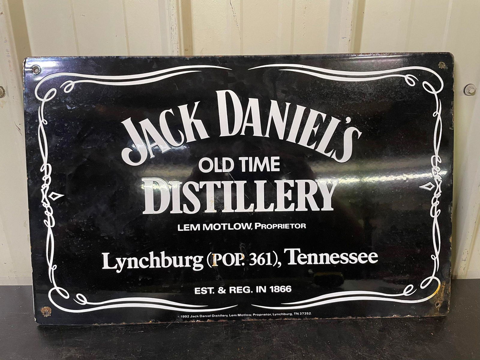 Jack Daniel's Sign 1992 (1 of 3)