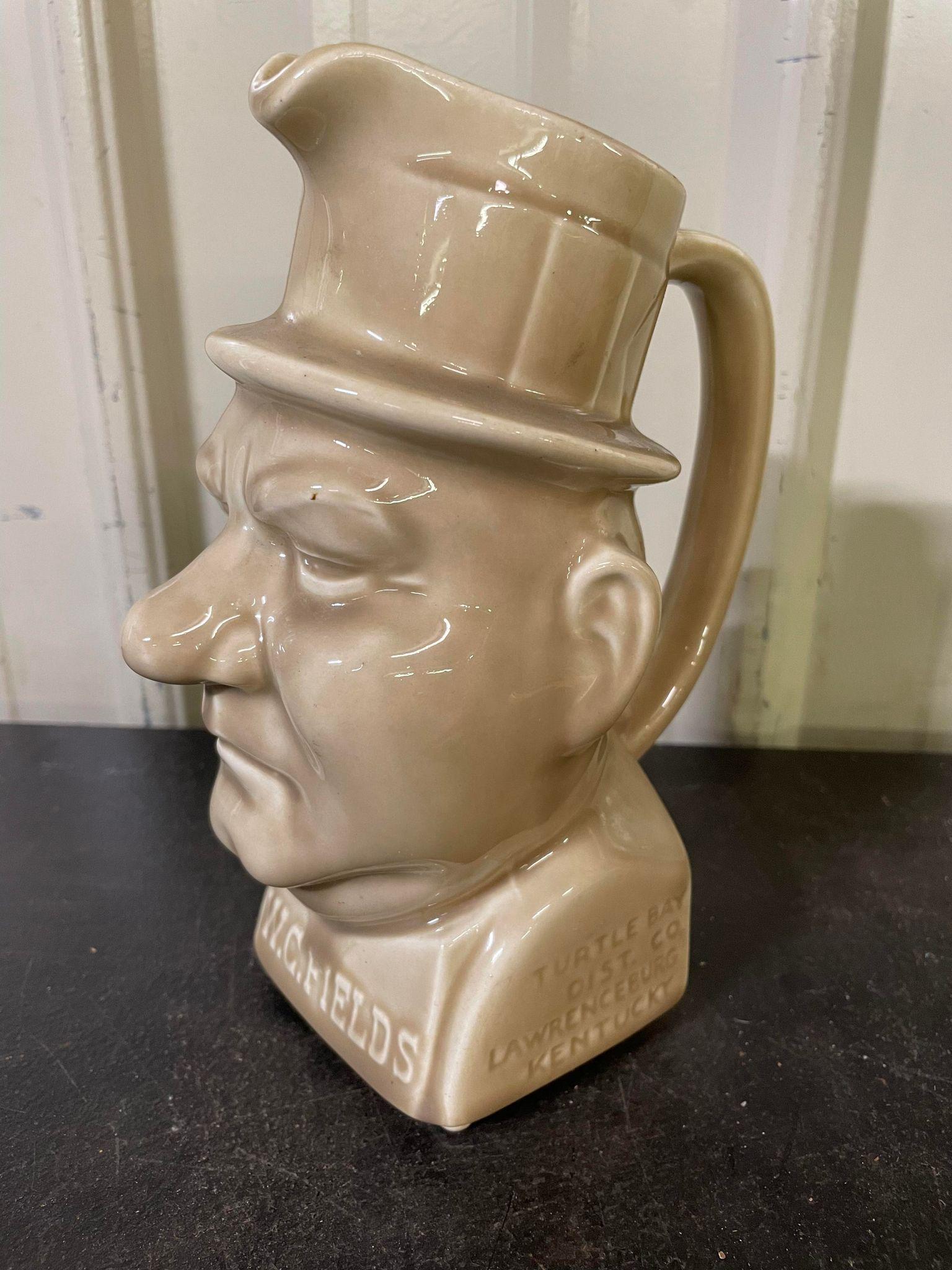 W.C. Fields B6 Kentucky Straight Bourbon Whiskey Decanter (1 of 3)