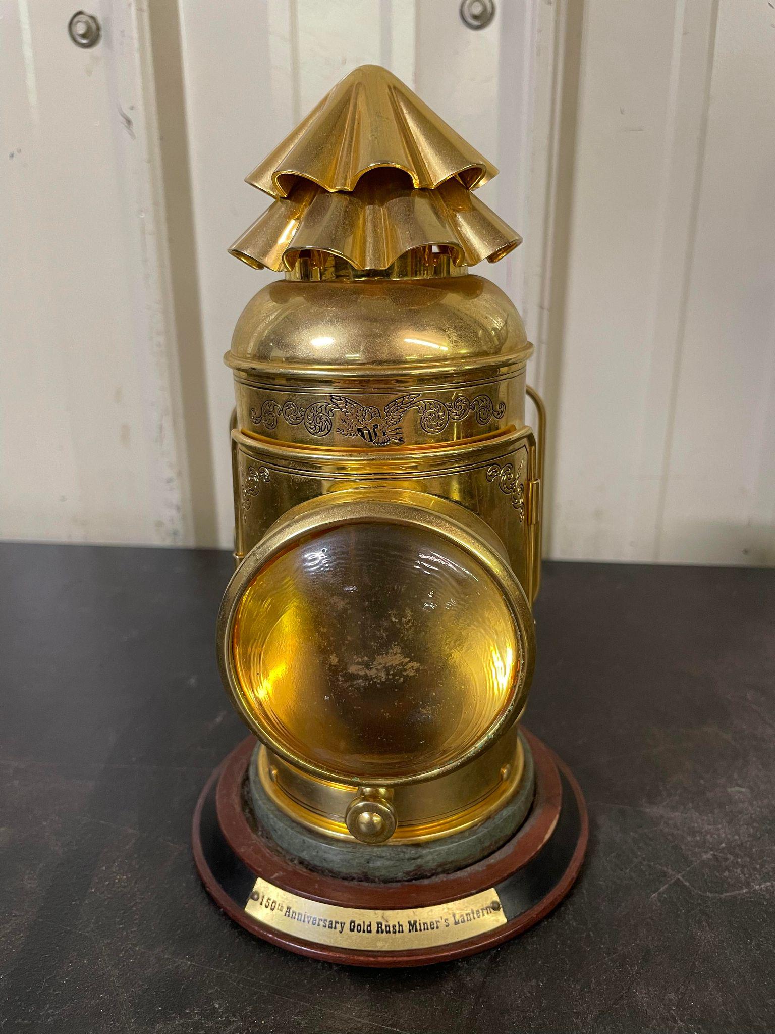 150th Anniversary Gold Rush Miner's Lantern (1 of 3)