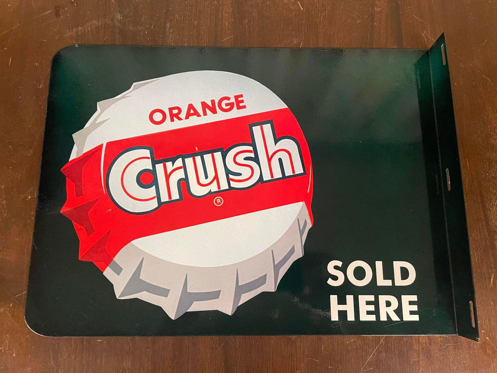 Orange Crush Flange Sign (1 of 2)