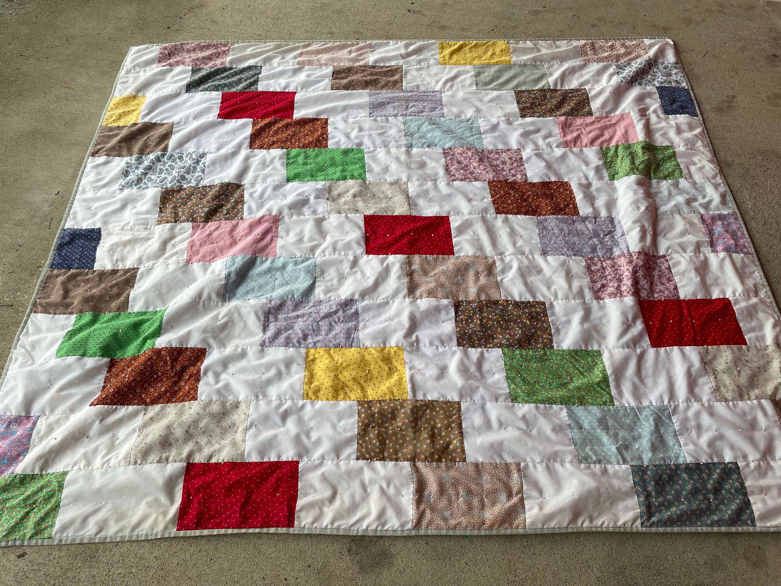 Handmade Patch Quilt (1 of 1)