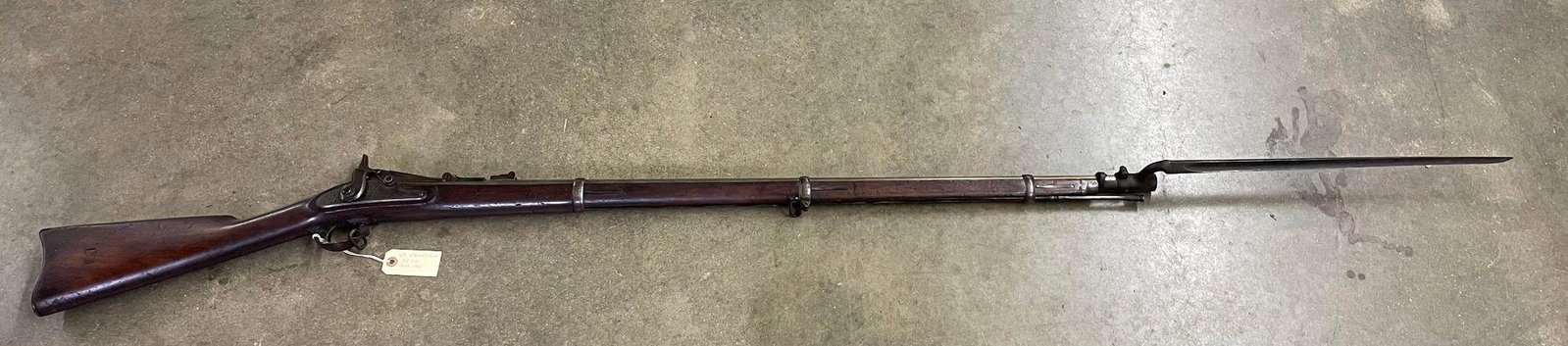 U.S. Springfield .50 Cal ca. 1864 with Bayonet: U.S. Springfield .50 Cal ca. 1864 with Bayonet