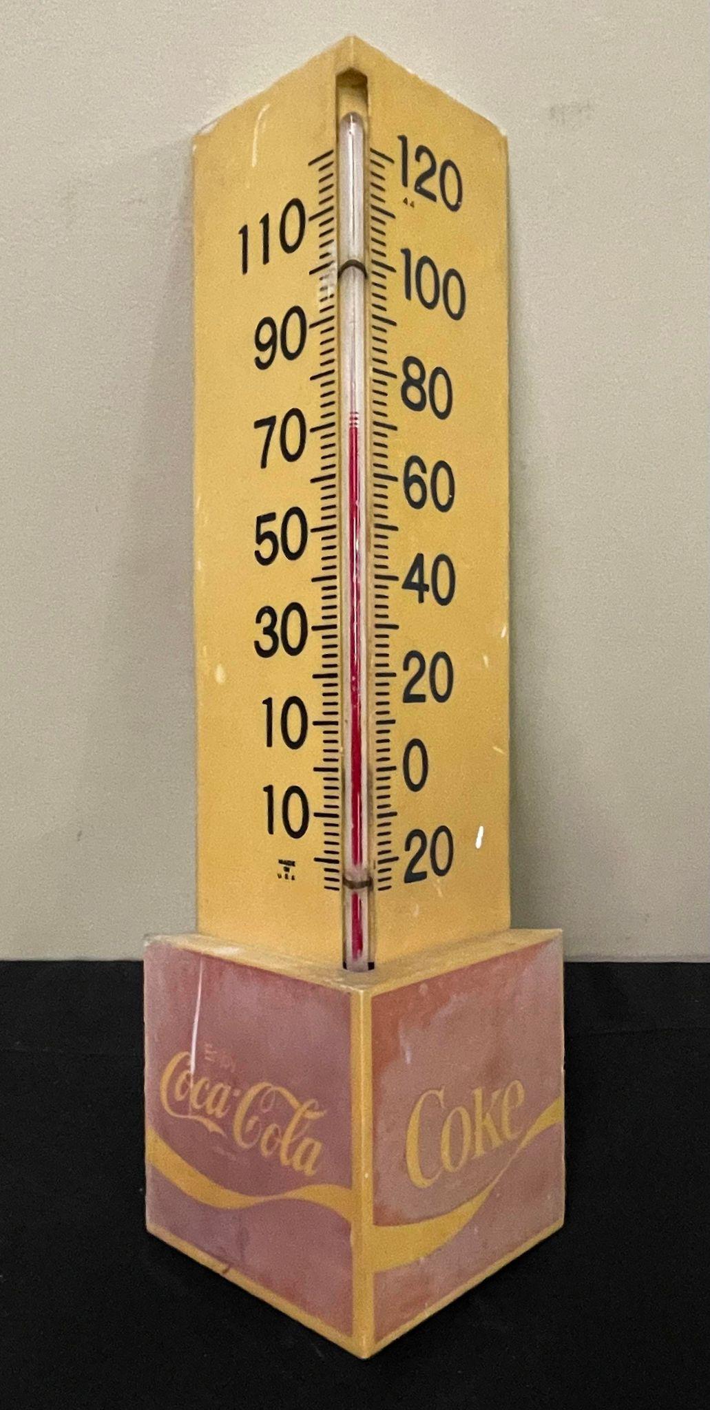 Vintage Enjoy Coke Thermometer (1 of 2)