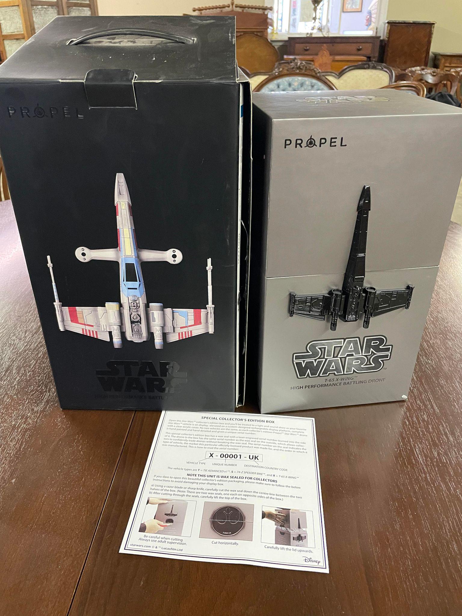 Propel battle store drones