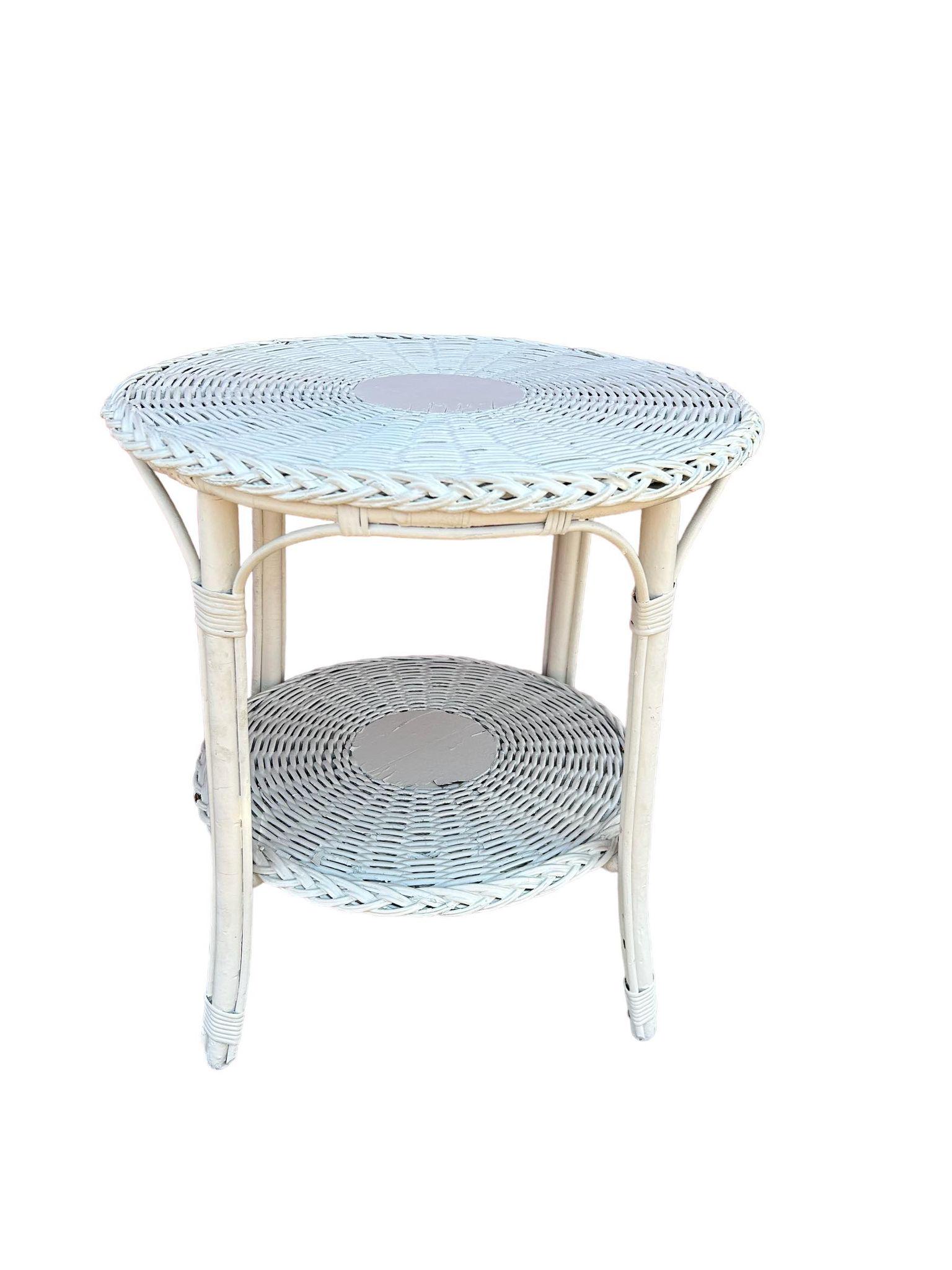 Wicker Table 26"T x 26"Dia (Match to 23): Wicker Table 26"T x 26"Dia (Match to 23)