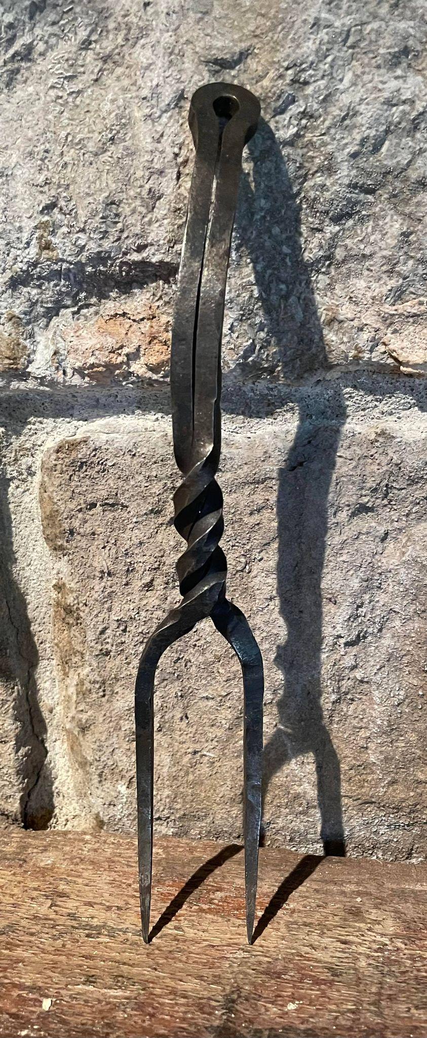 Antique Hand Forged Meat Fork (1 of 2)