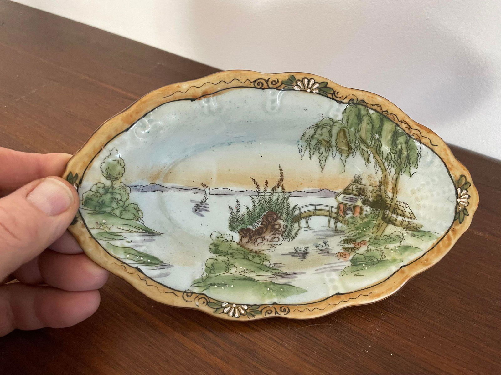 Hand Painted Nippon Dish (1 of 2)