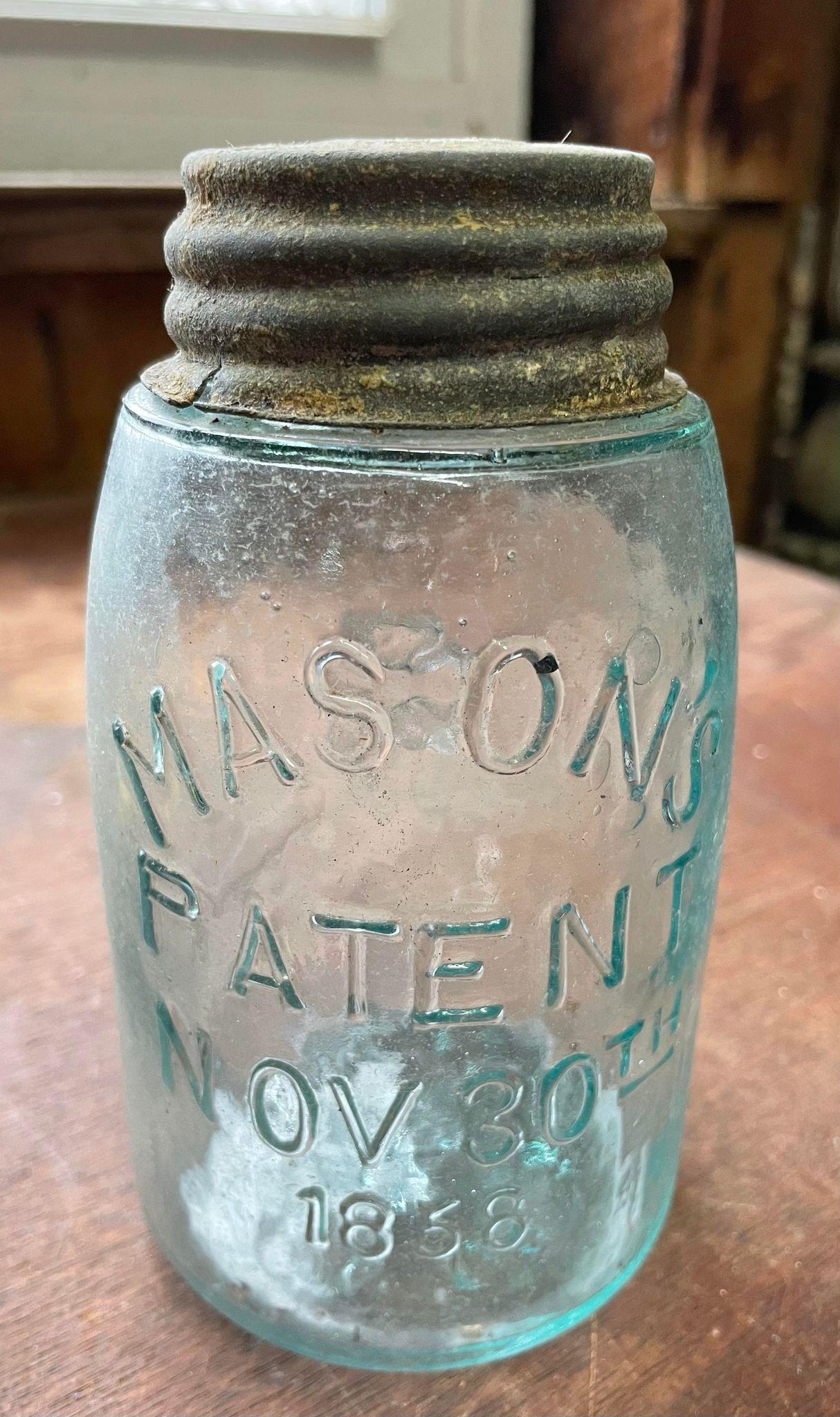 Antique Early Mason Jar (1 of 3)
