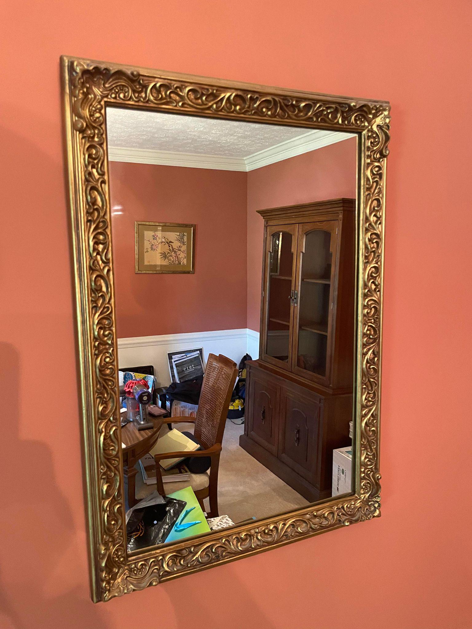 Gilded Wall Mirror: Gilded Wall Mirror