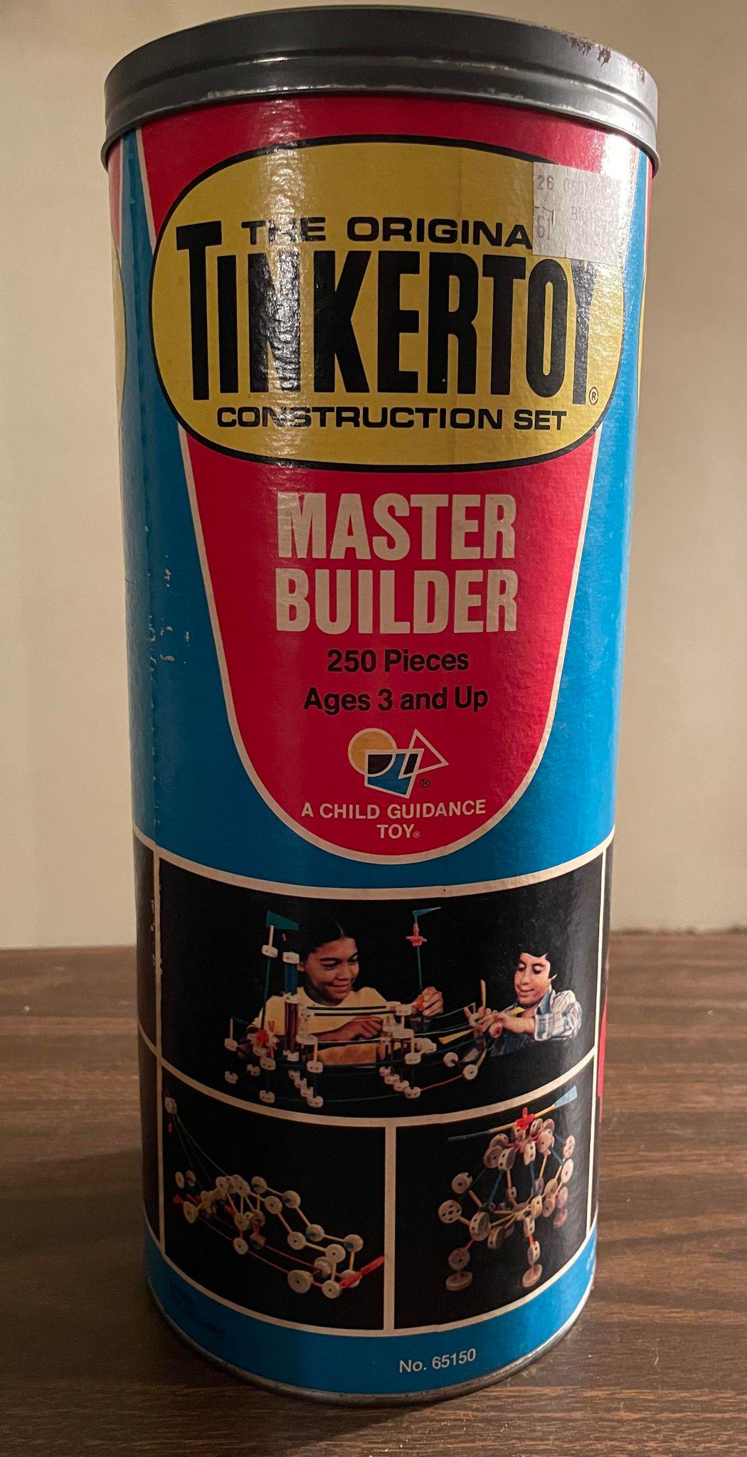 The Original Tinker Toy Master Builder Set (1 of 1)