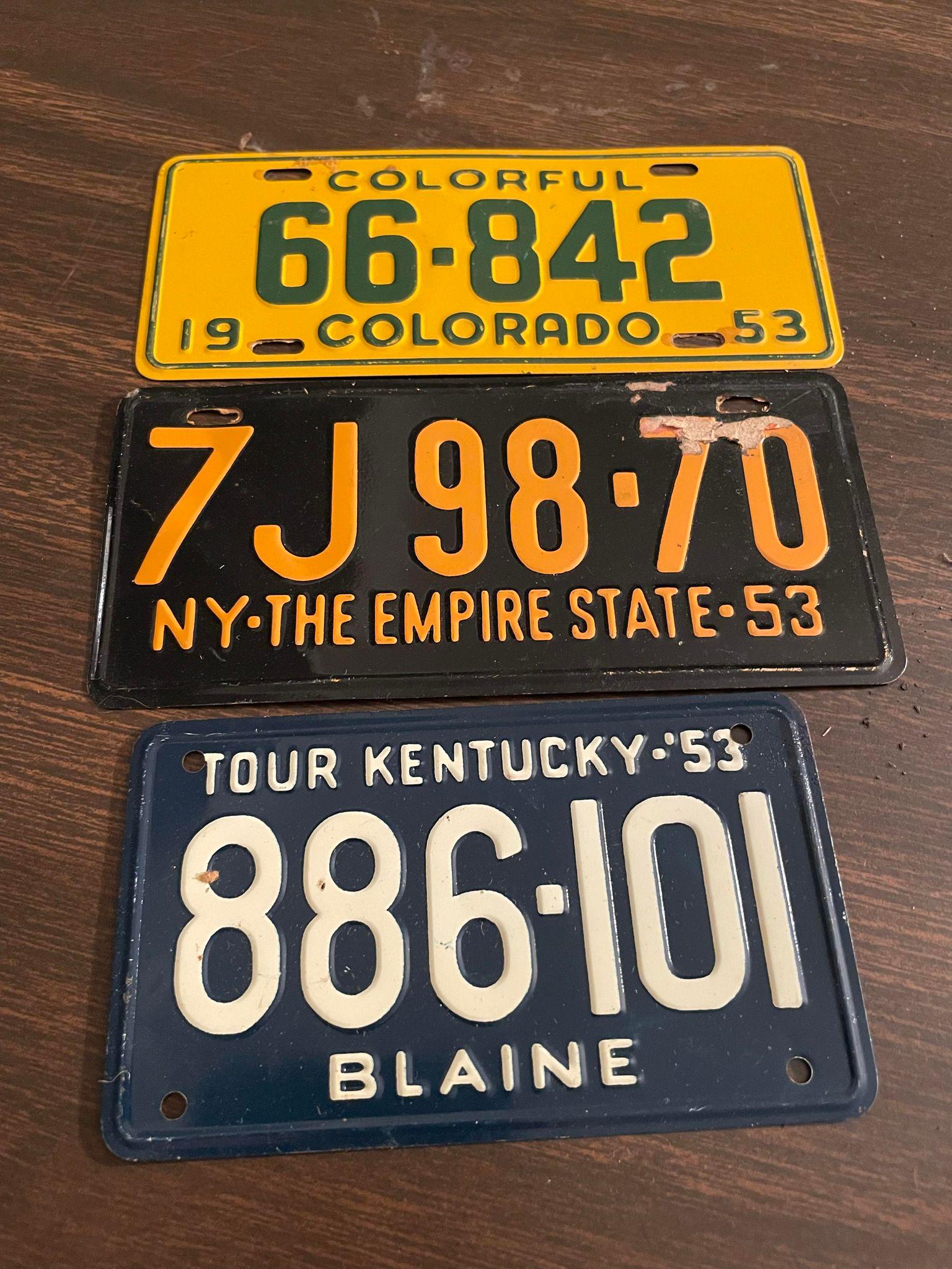 Kentucky Bike License Plates (1 of 4)