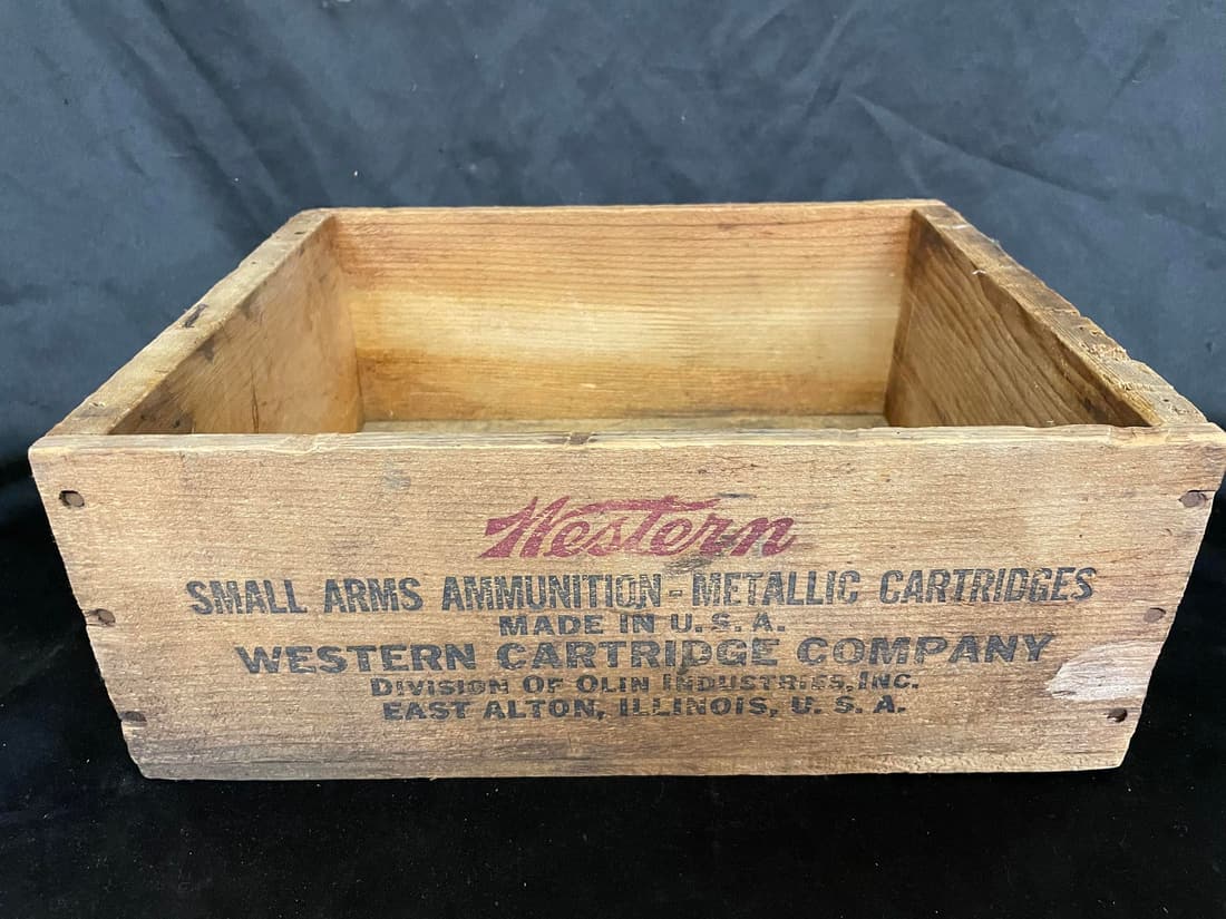 Western Small Arms Ammunition Crate: Western Small Arms Ammunition Crate