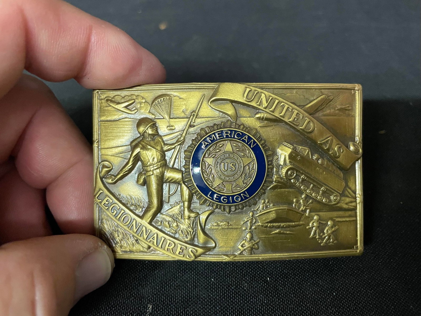 United as Legionnaires Belt Buckle: United as Legionnaires Belt Buckle