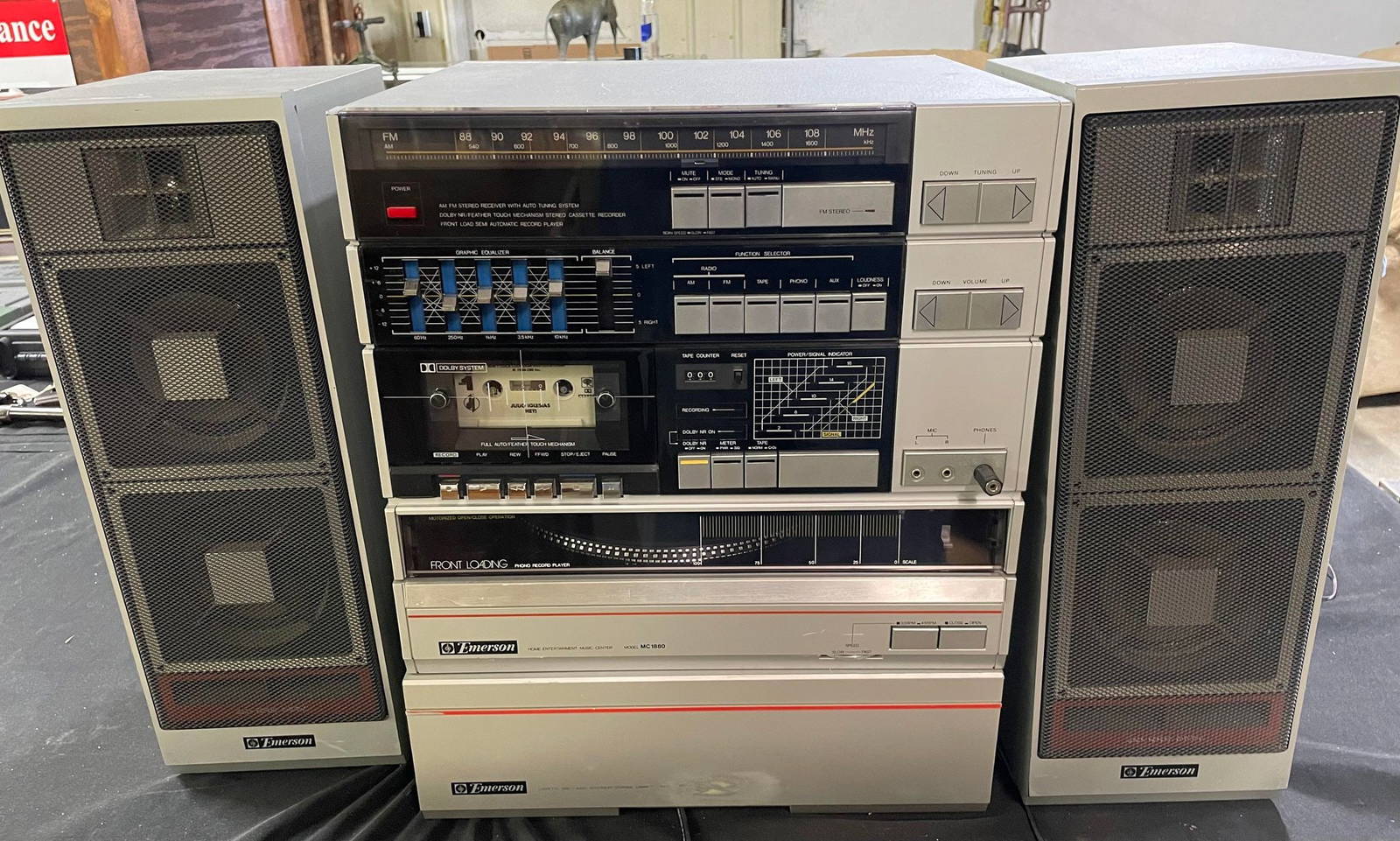 Emerson Stereo System Repair