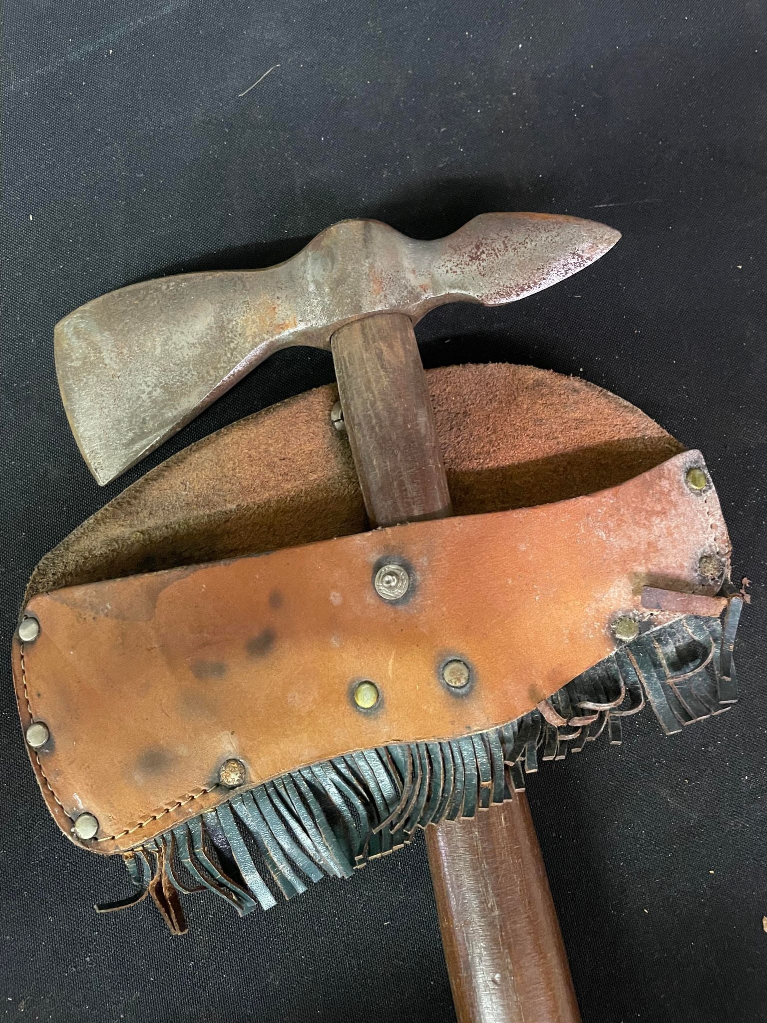 Vintage Hatchet in Sheath: Vintage Hatchet in Sheath