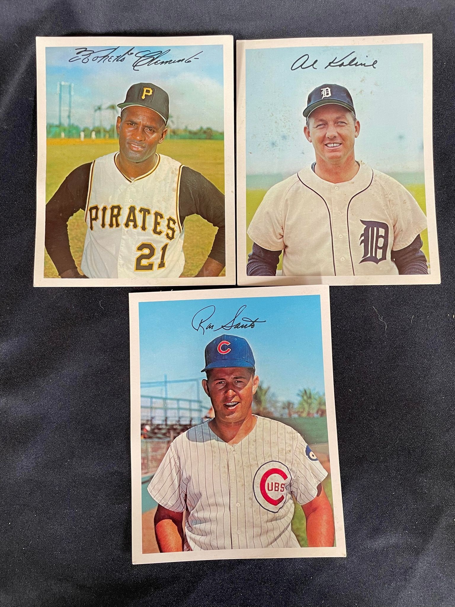 Vintage Baseball Cards: Ronald Edward Santo, Roberto Walker Clemente, Albert William Kaline: Vintage Baseball Cards: Ronald Edward Santo, Roberto Walker Clemente, Albert William Kaline
