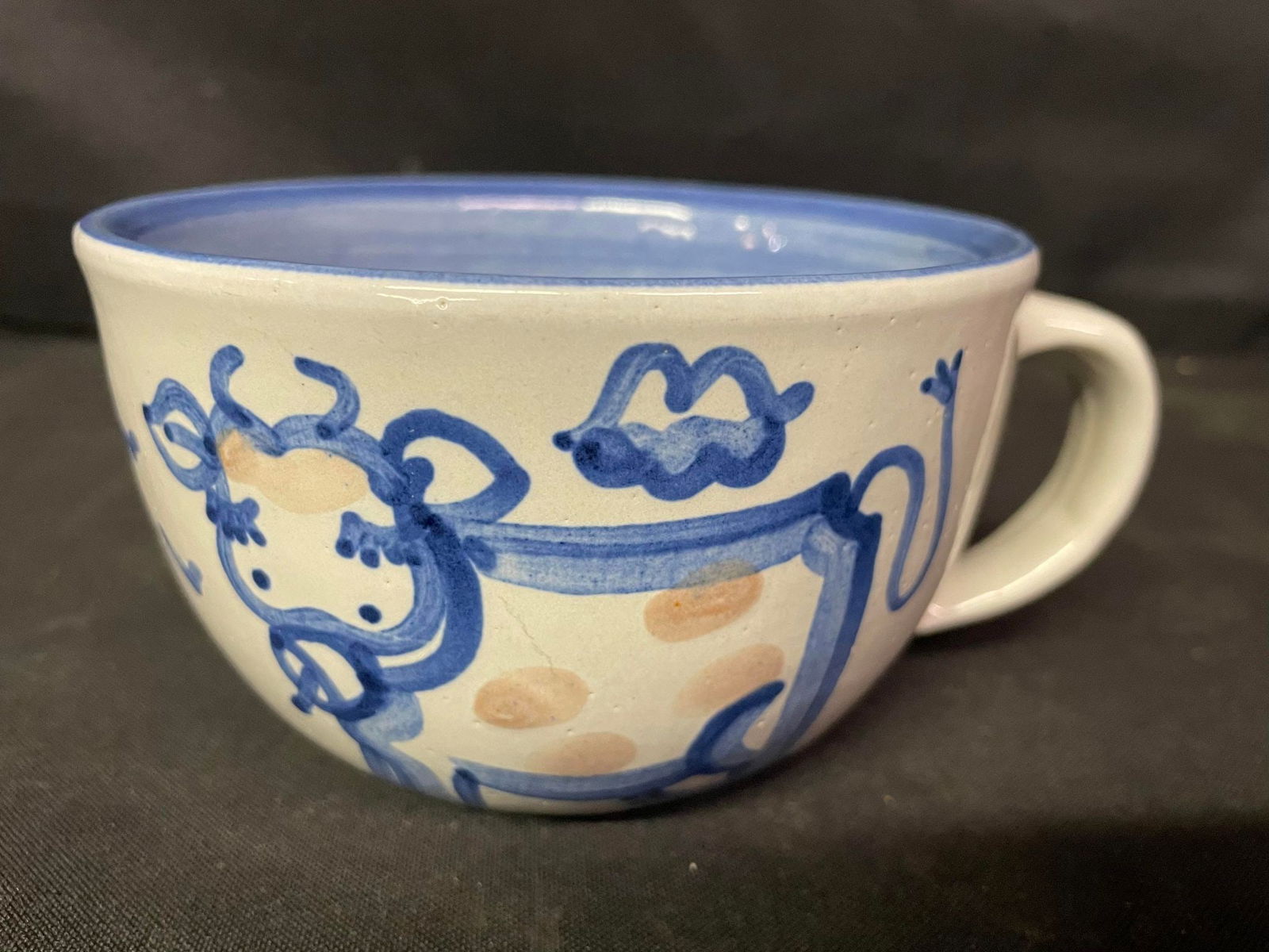 MA Hadley Cow Tea Cup: MA Hadley Cow Tea Cup