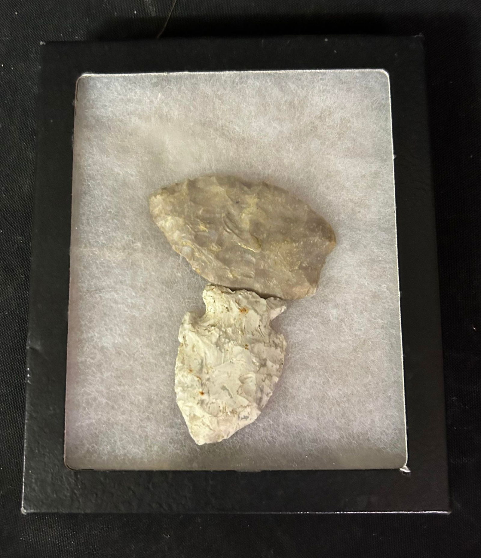 Indian Arrowhead Collection in Frame, 5.25" x 6.25" (1 of 1)