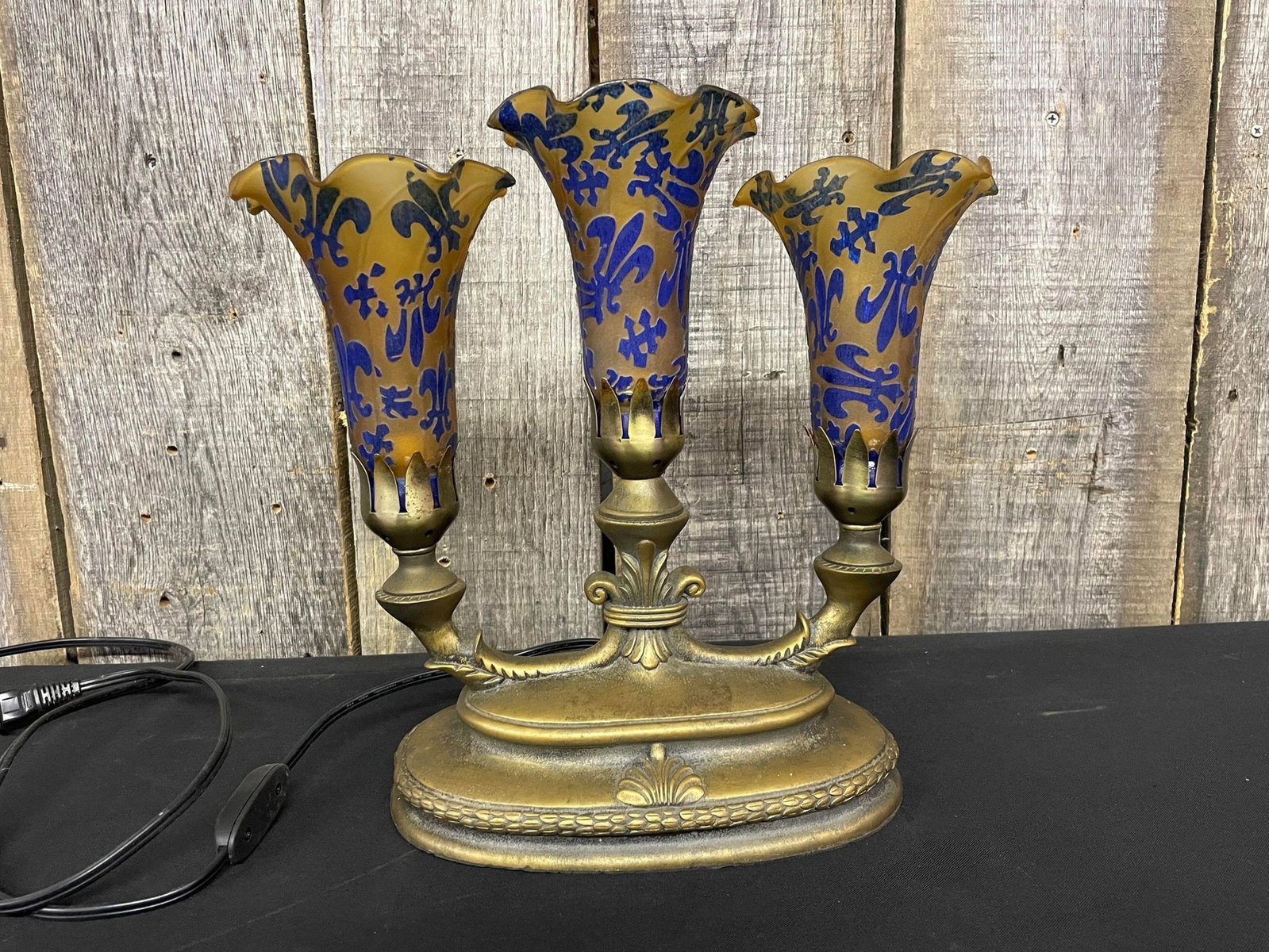 Electrified Table Top Candelabra: Electrified Table Top Candelabra