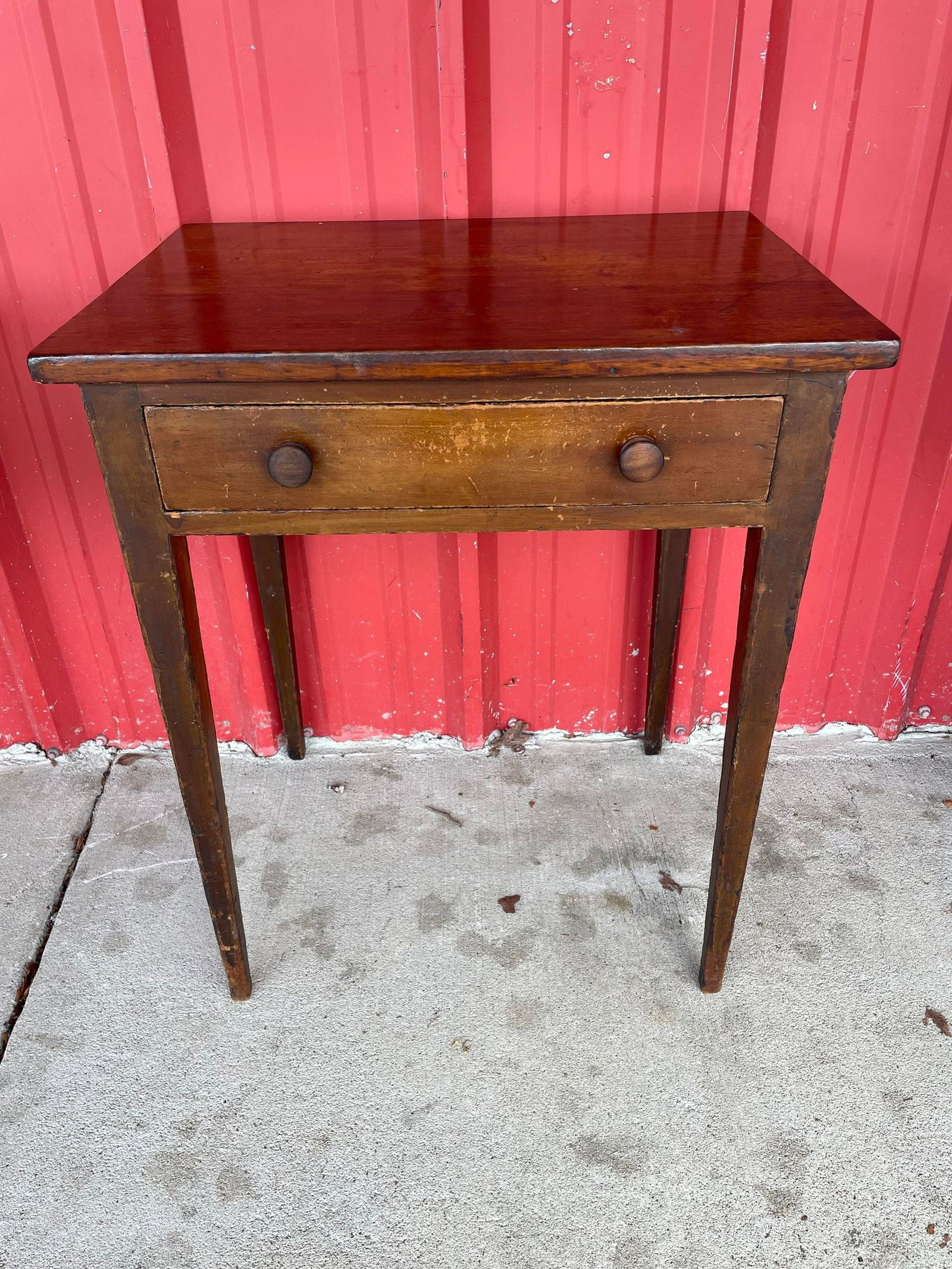 One Drawer Side Table: One Drawer Side Table