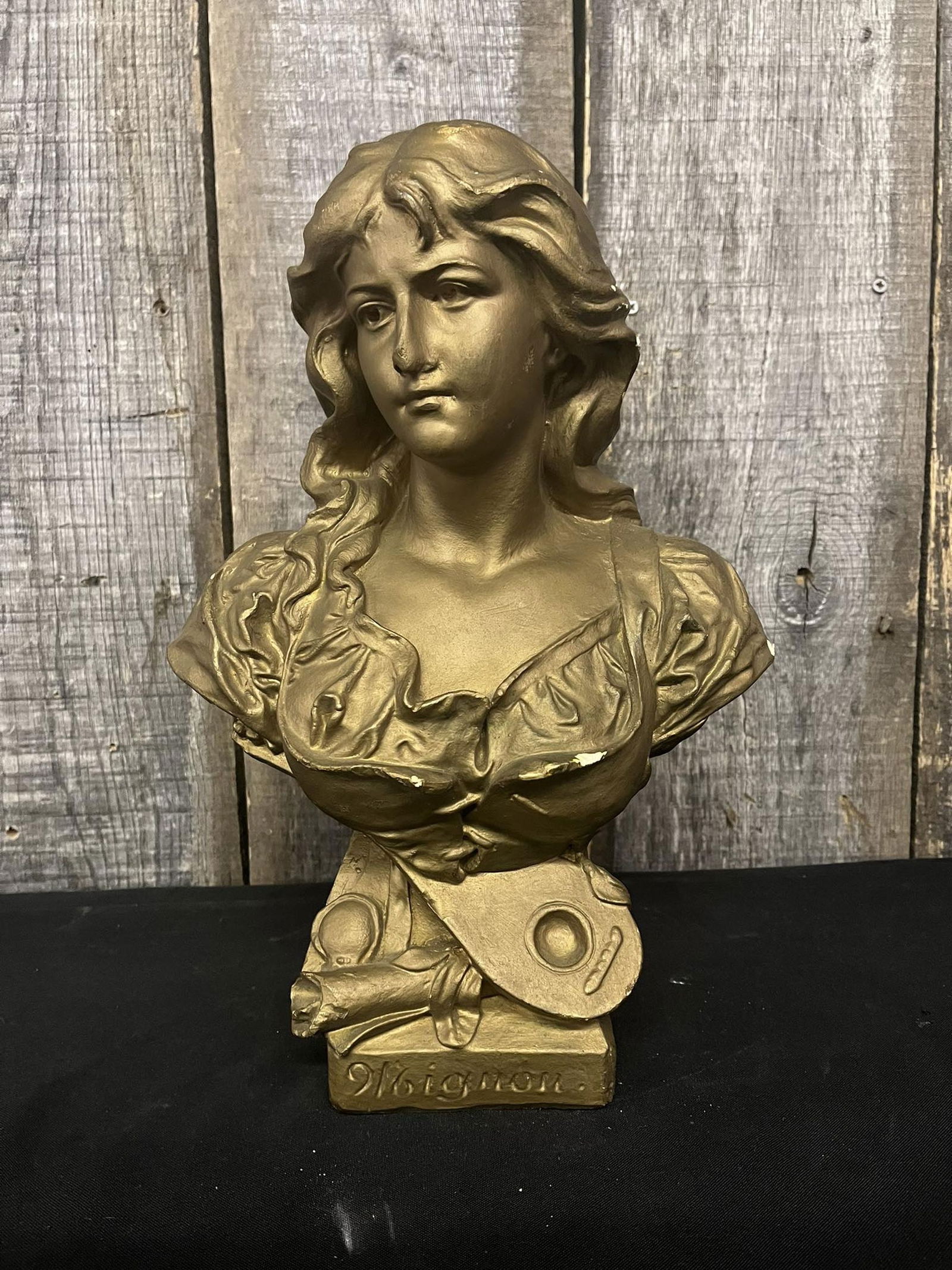 Bronze Bust of Mignon (1 of 3)