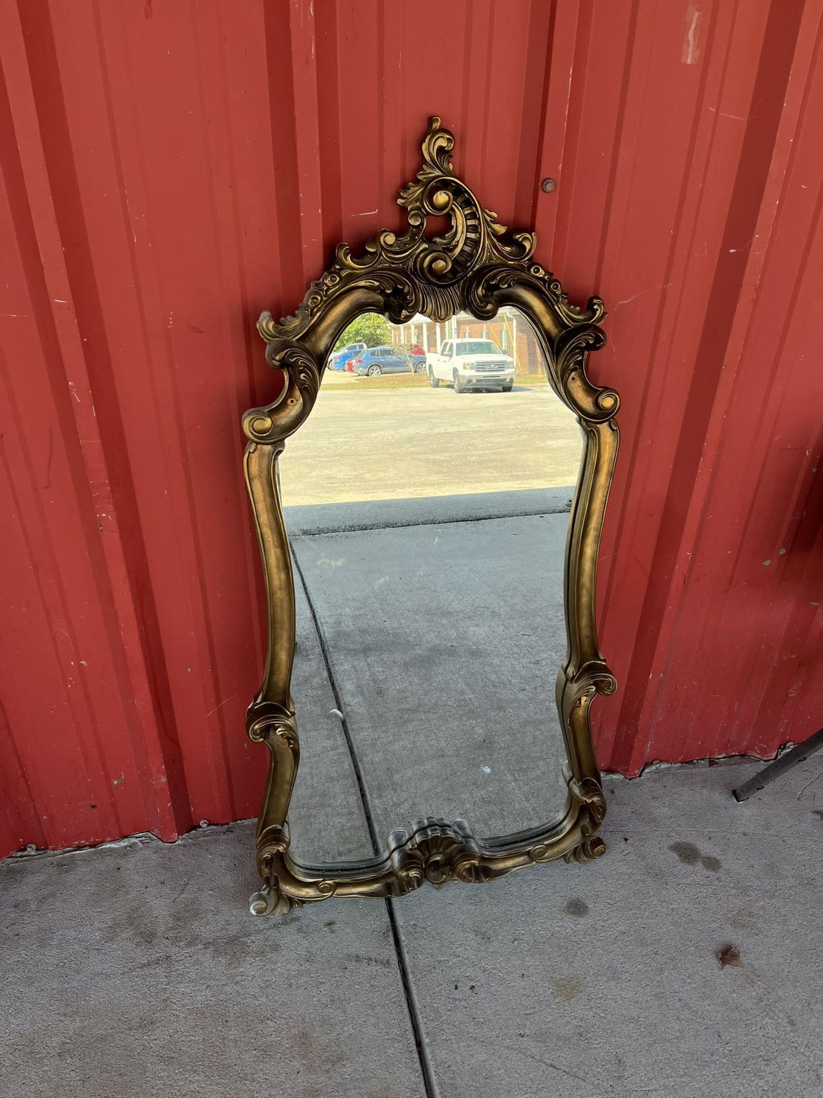 Ornate Gilded Mirror (1 of 4)