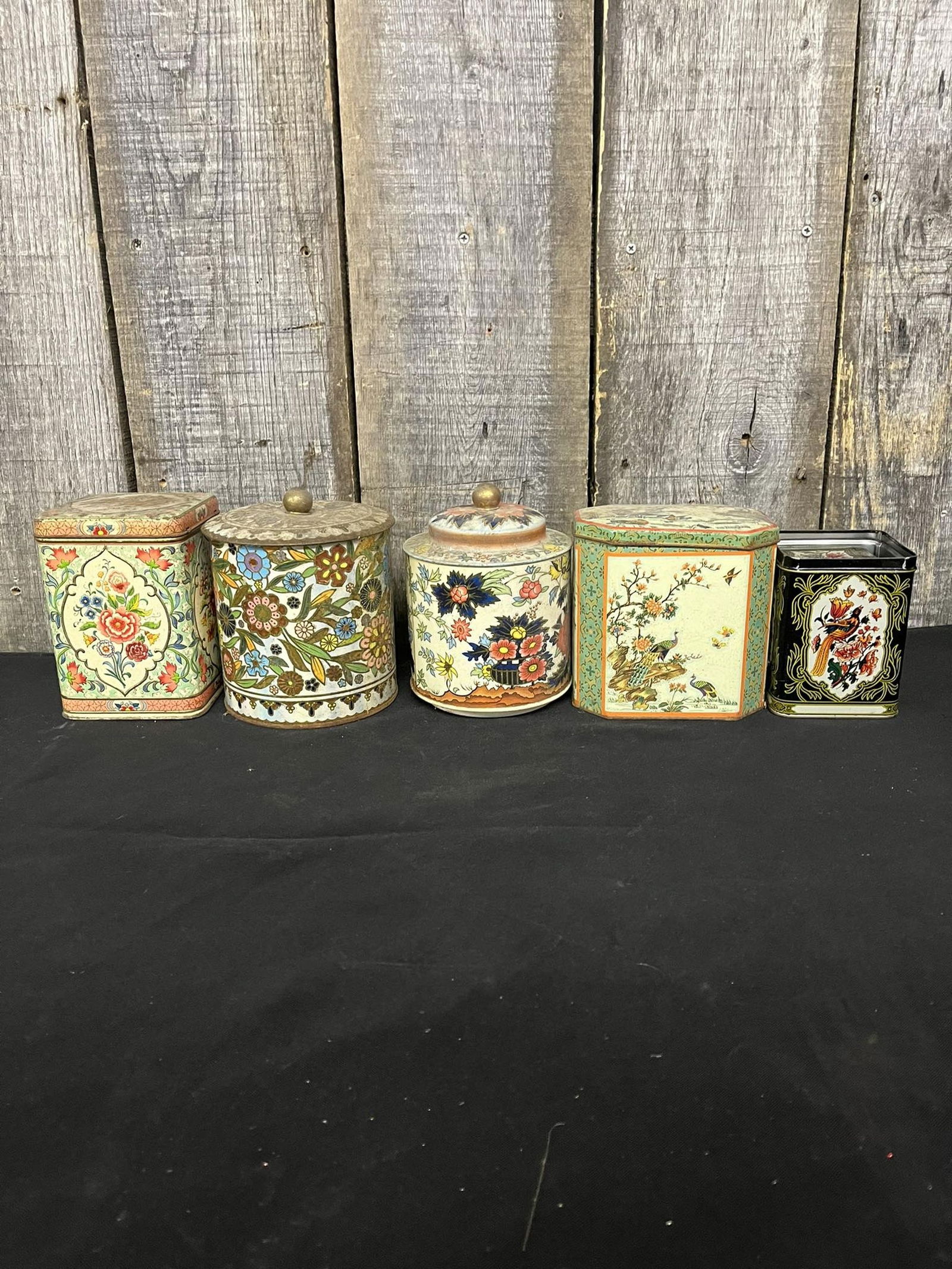Collection of Canisters: Collection of Canisters