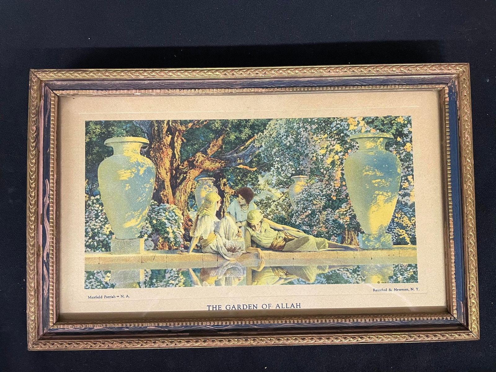 Maxfield Parish's "The Garden of Allah" Print: Maxfield Parish's "The Garden of Allah" Print
