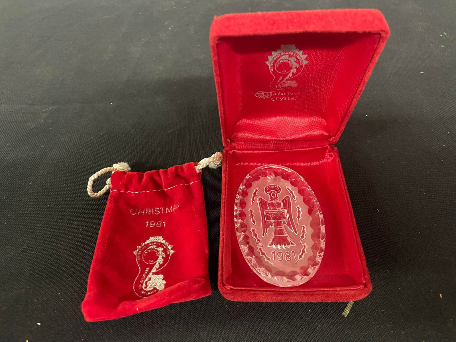 1981 Waterford Peace Crystal: 1981 Waterford Peace Crystal
