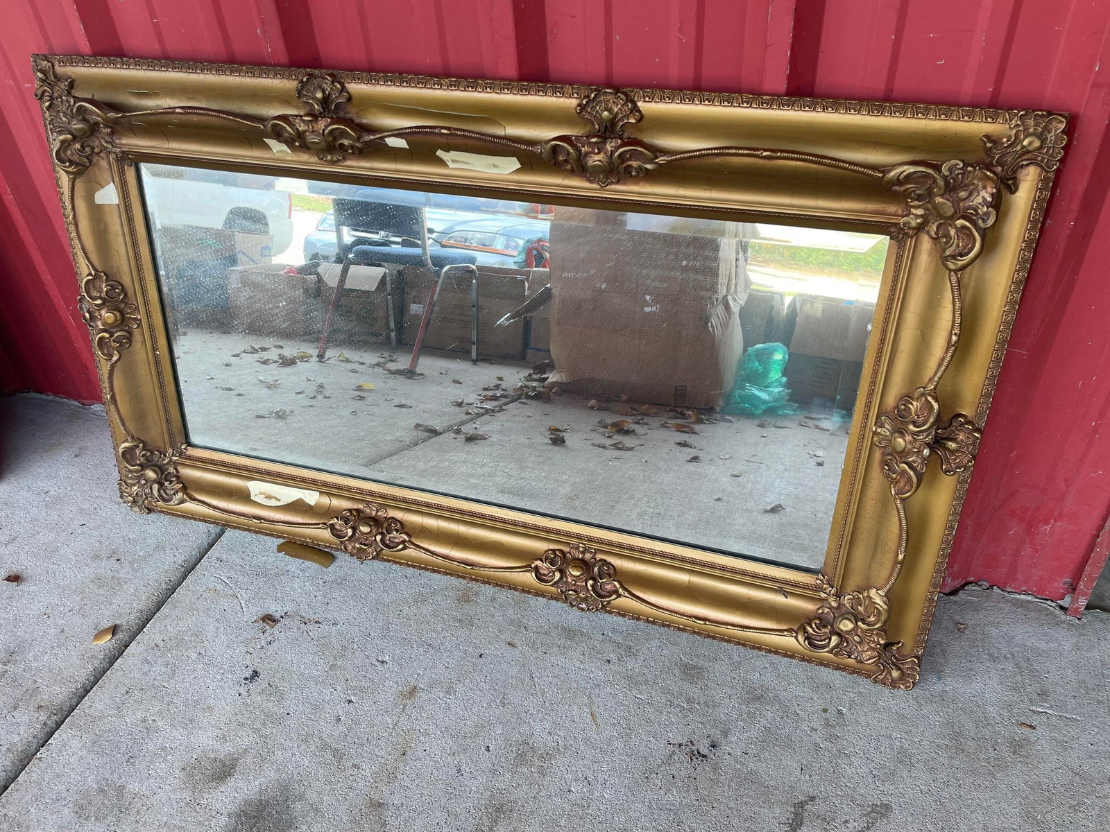 Gilded Wall Mirror: Gilded Wall Mirror