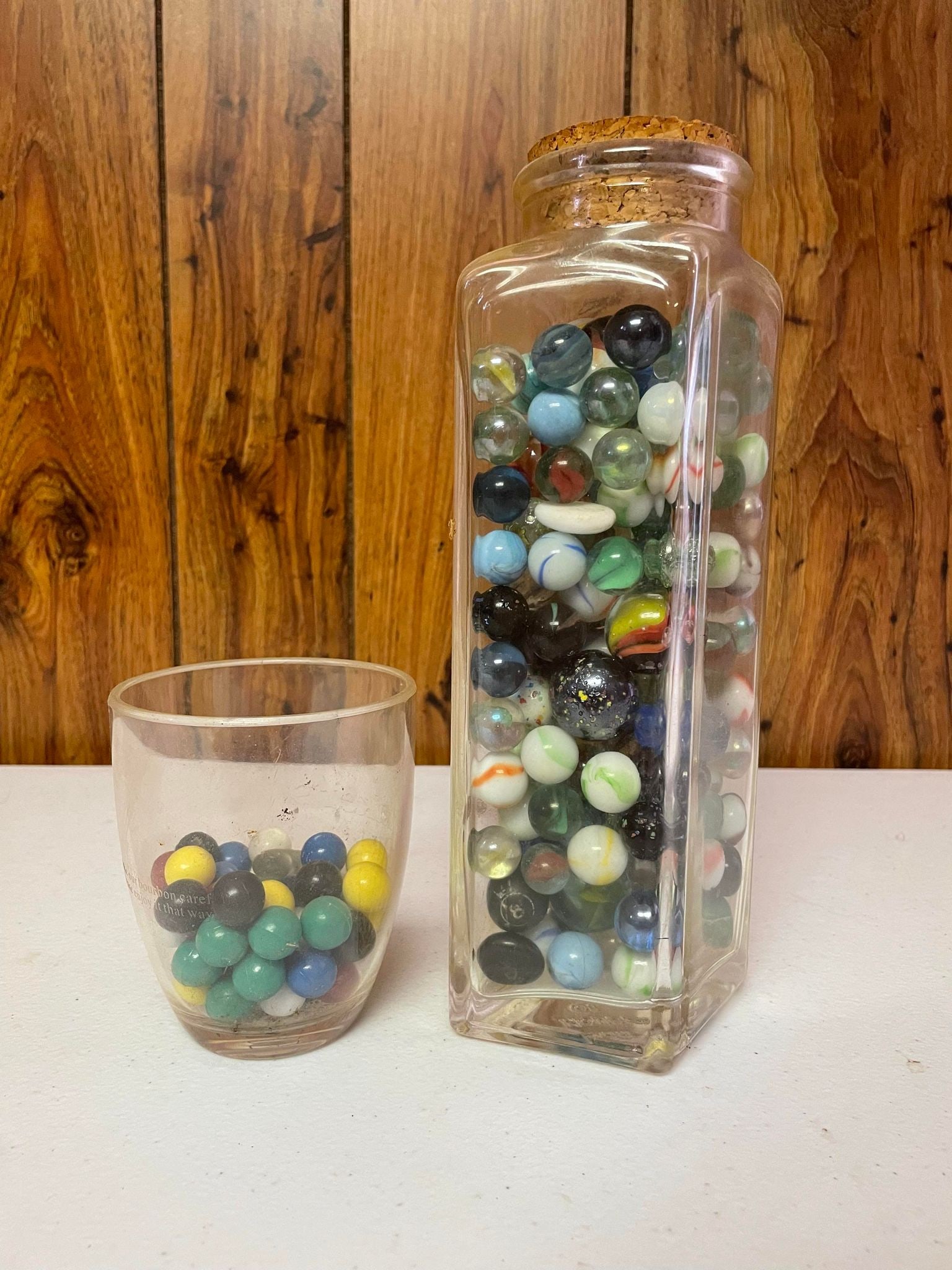 Jars of Vintage Marbles: Jars of Vintage Marbles