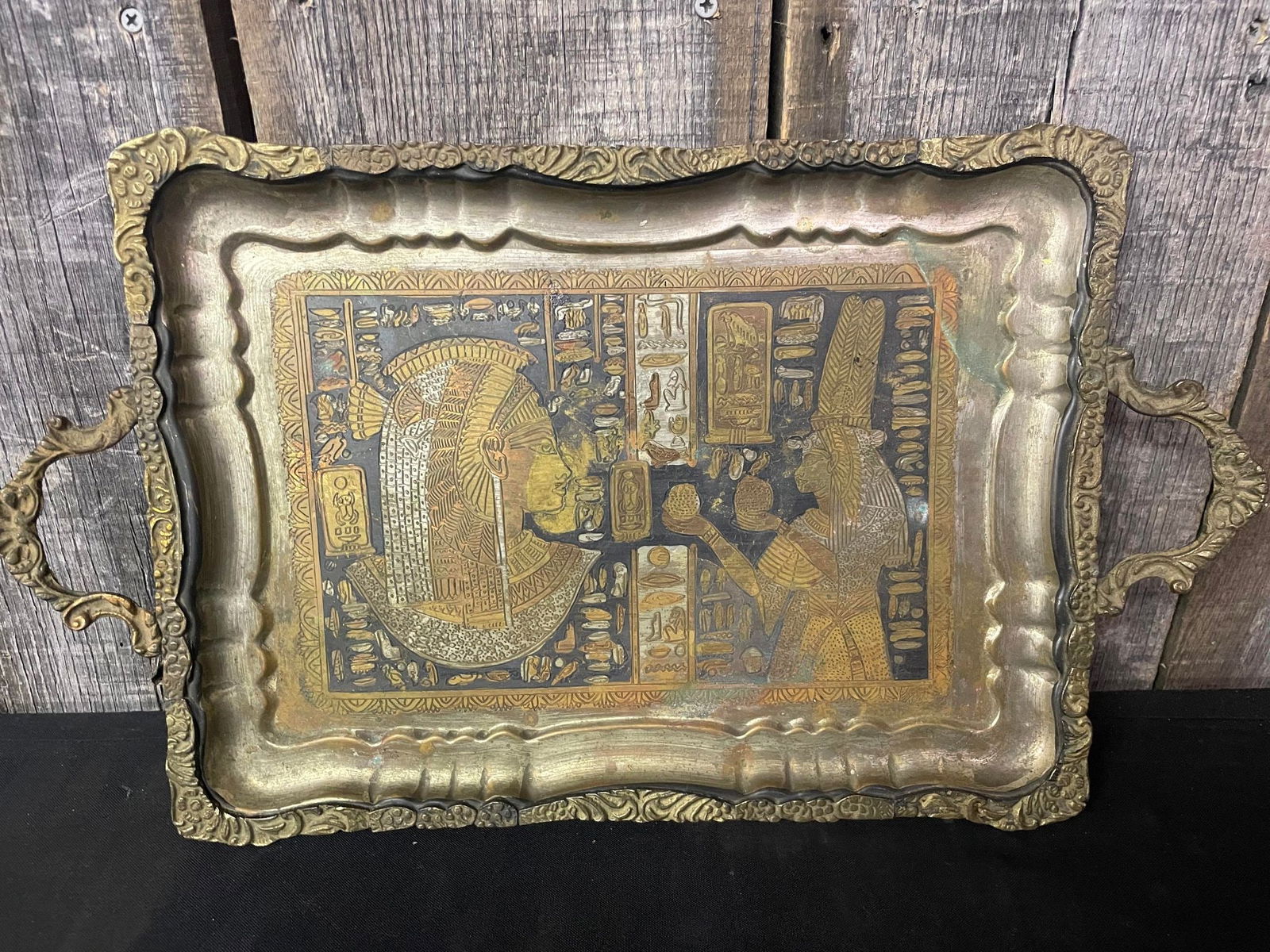 Egyptian Serving Tray (1 of 2)