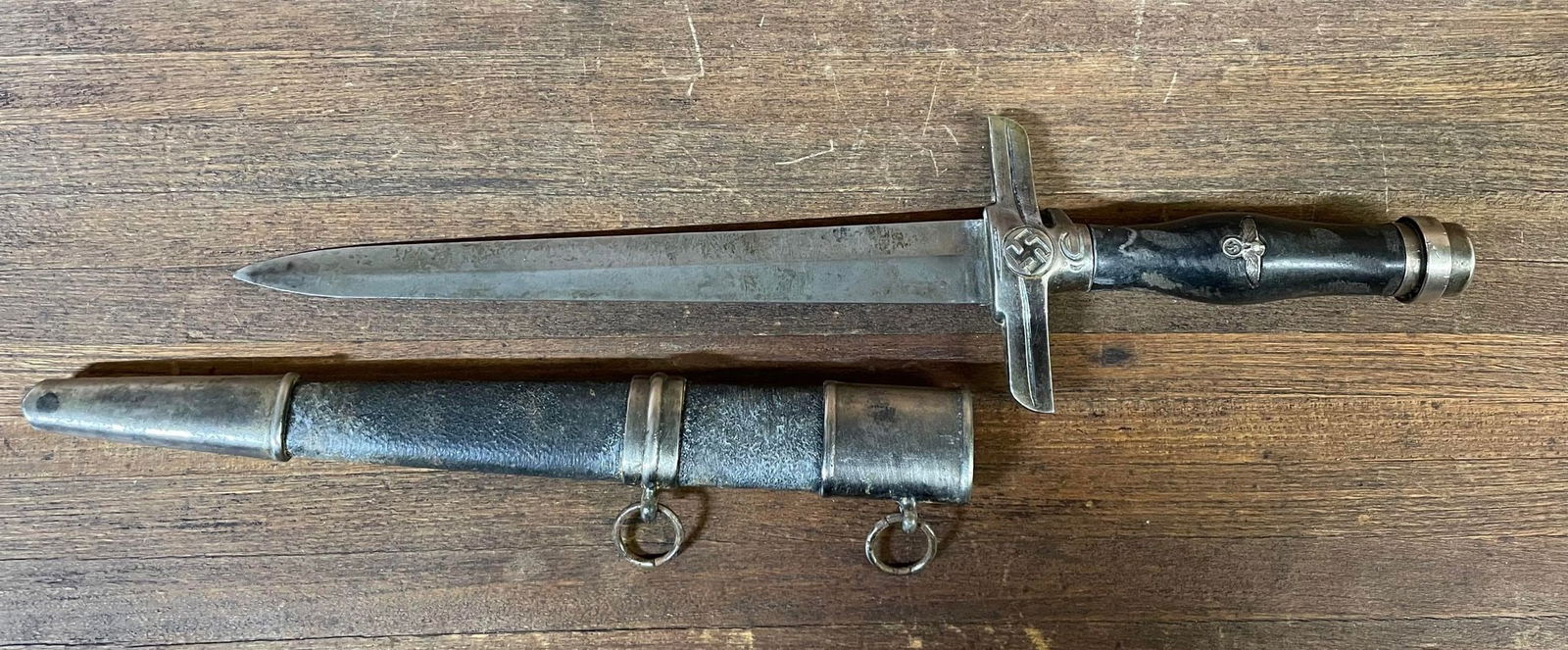 WWII German Army Dagger, RZM, M 7/18: WWII German Army Dagger, RZM, M 7/18