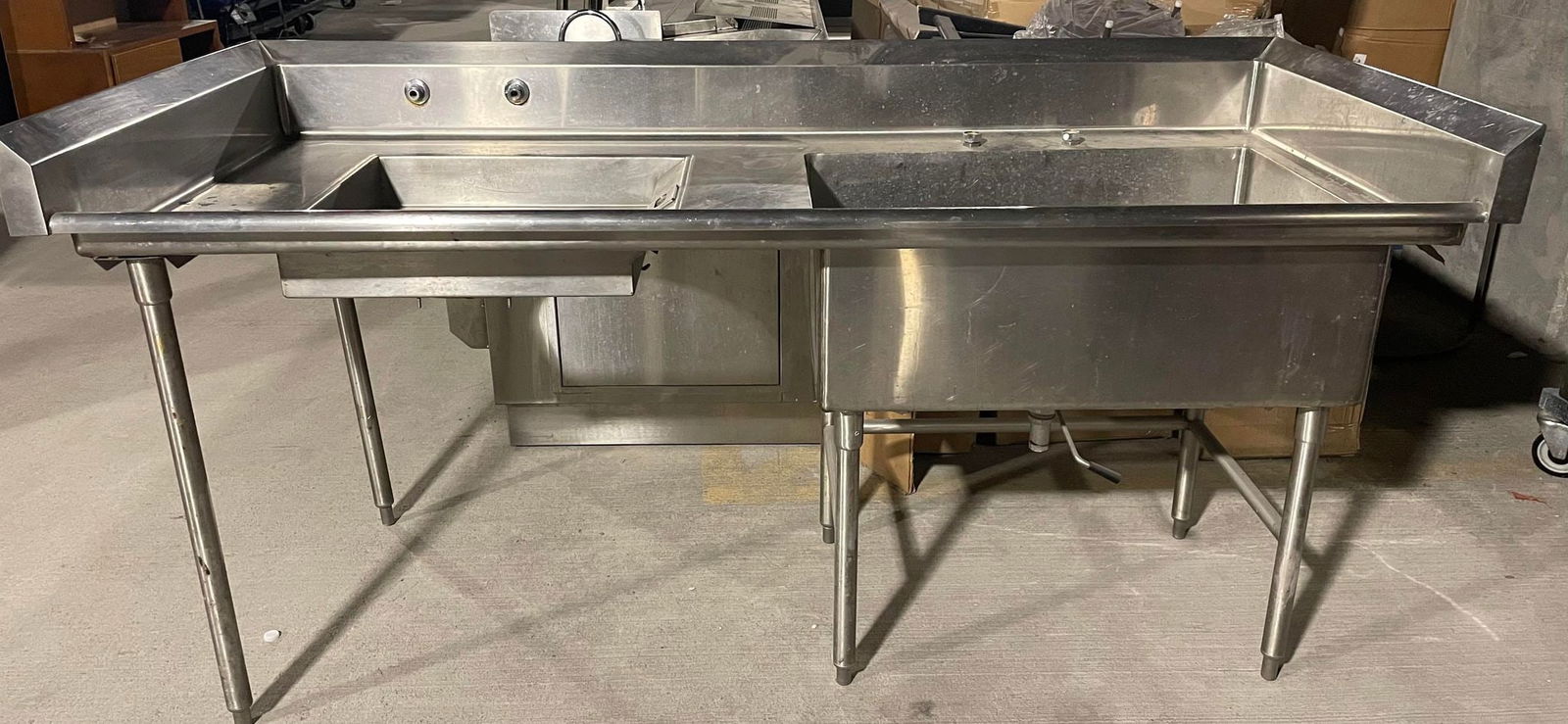 Industrial Kitchen Sink Stand (1 of 7)