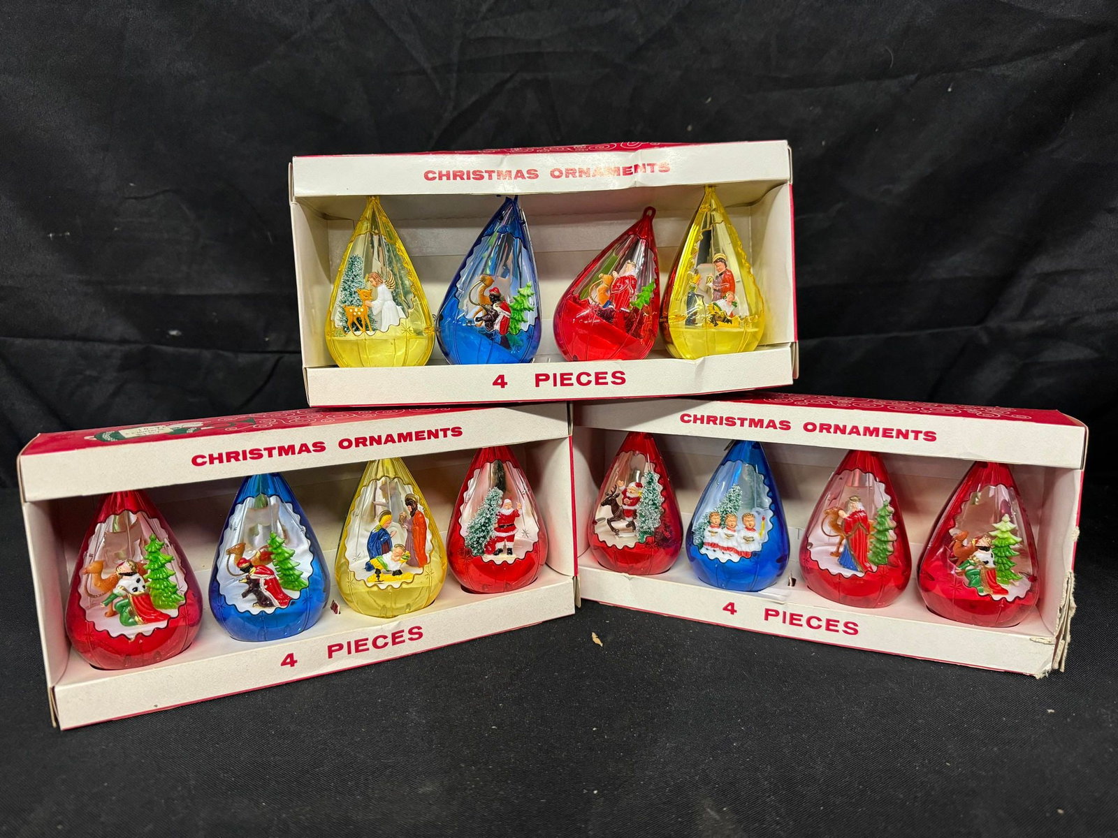 Vintage Christmas Ornaments - New Old Stock: Vintage Christmas Ornaments - New Old Stock