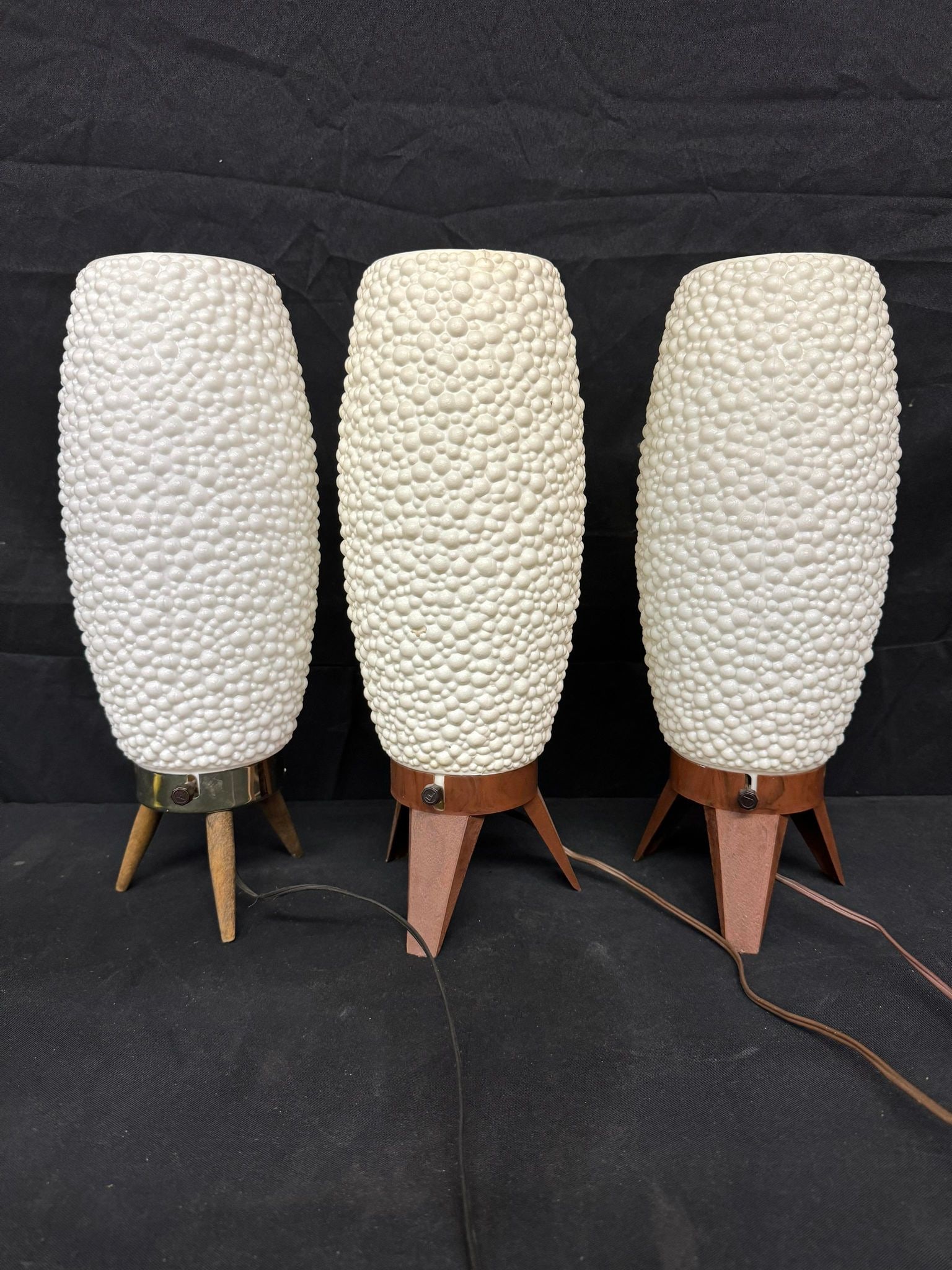 Trio of Mid-Century Table Lamps (1 of 2)