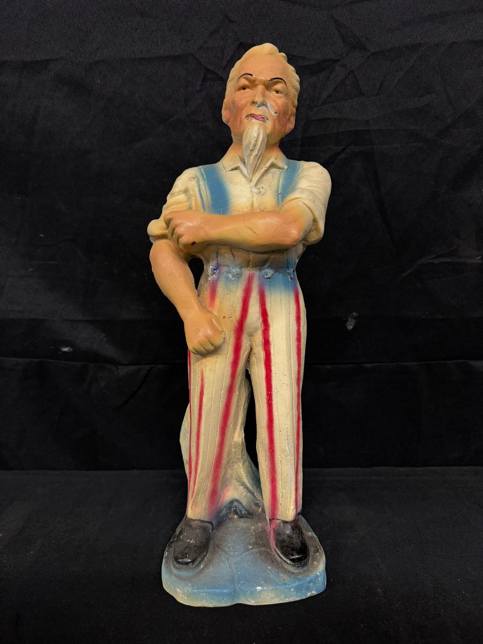 Uncle Sam Chalkware Piece (1 of 2)