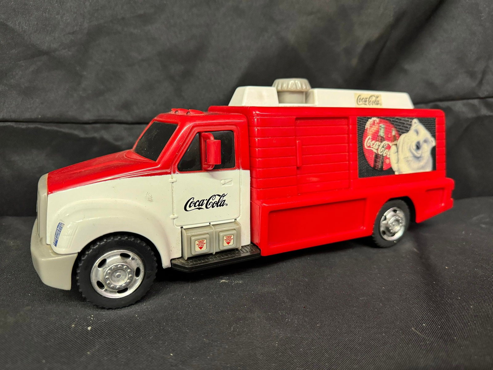 Modern Toy Truck Coca-Cola Advertisement: Modern Toy Truck Coca-Cola Advertisement