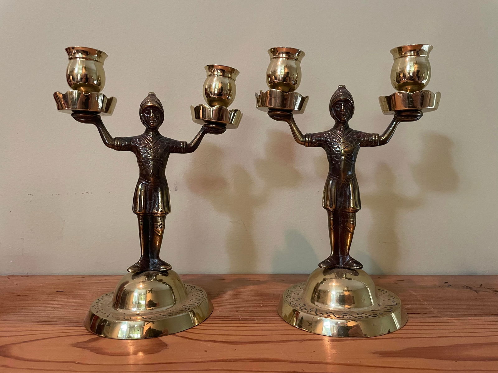 Metal Figural Candlestick Holders: Metal Figural Candlestick Holders