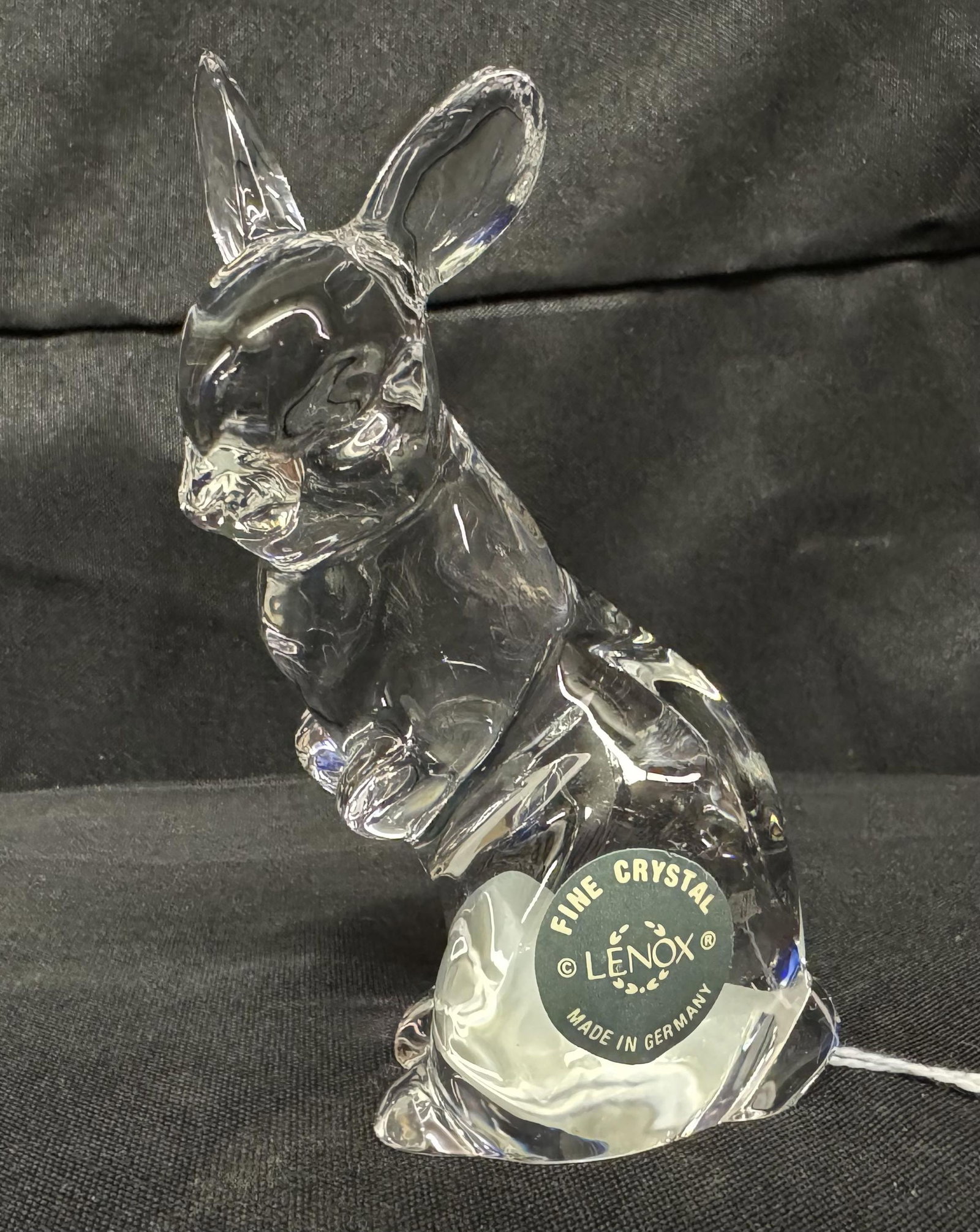 Lenox Crystal Bunny Rabbit: Lenox Crystal Bunny Rabbit