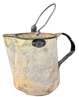 Antique Coffee Pitcher - Picked up by Native Americans that lived on our near the Battle of Litt: Antique Coffee Pitcher - Picked up by Native Americans that lived on our near the Battle of Little Bighorn