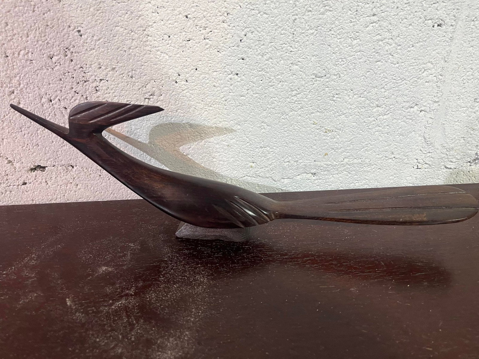 Beautiful Ironwood Hand Carved Road Runner: Beautiful Ironwood Hand Carved Road Runner
