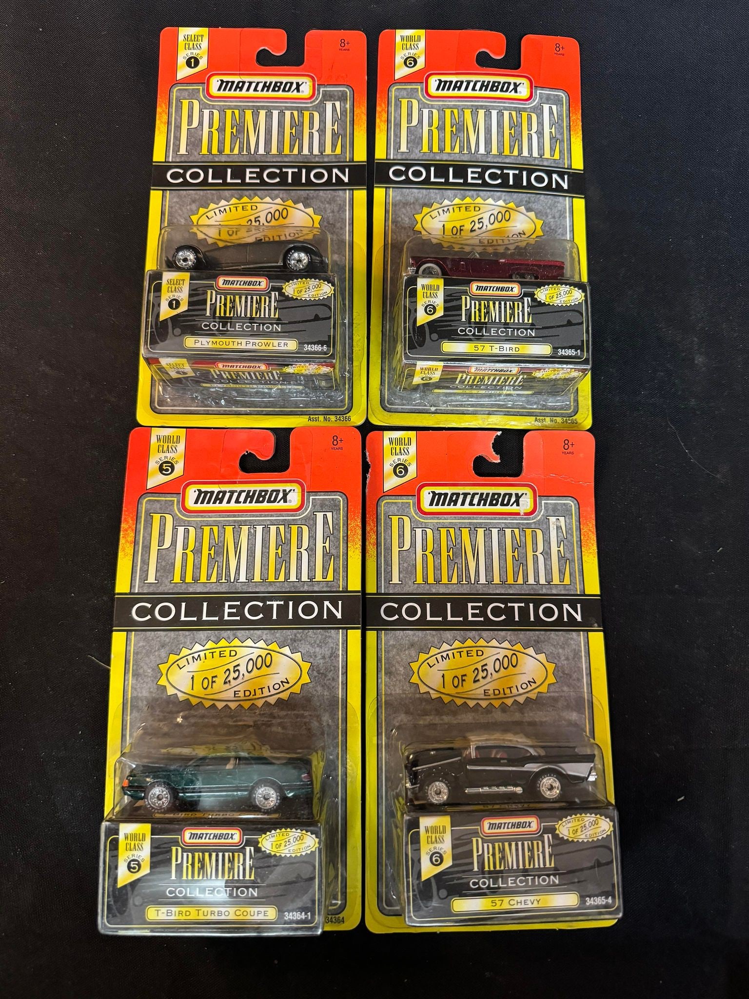 4 Premiere Collection Matchbox Cars (1 of 1)
