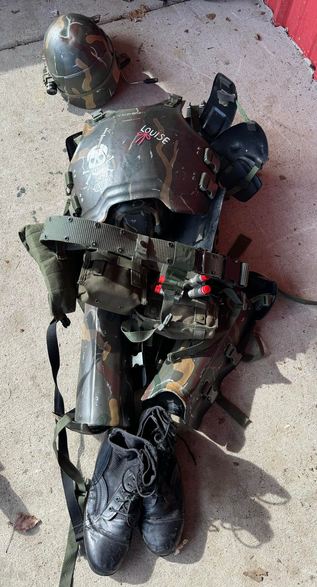 Body Armor Movie Prop Costume: Body Armor Movie Prop Costume
